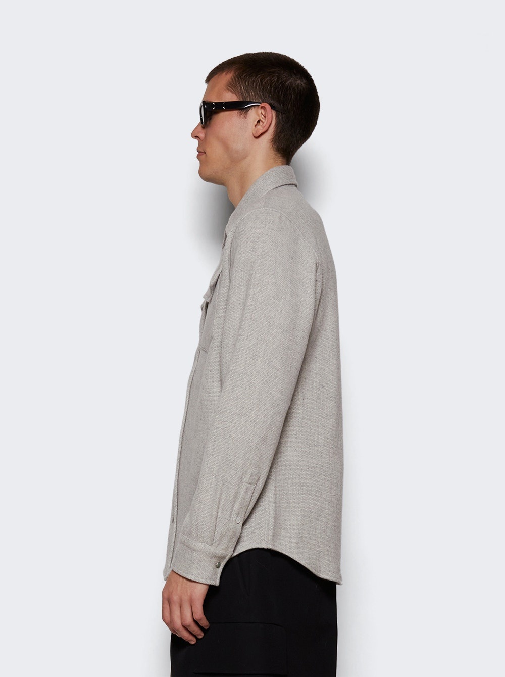 Long Sleeve Shirt Pearl Grey - 4
