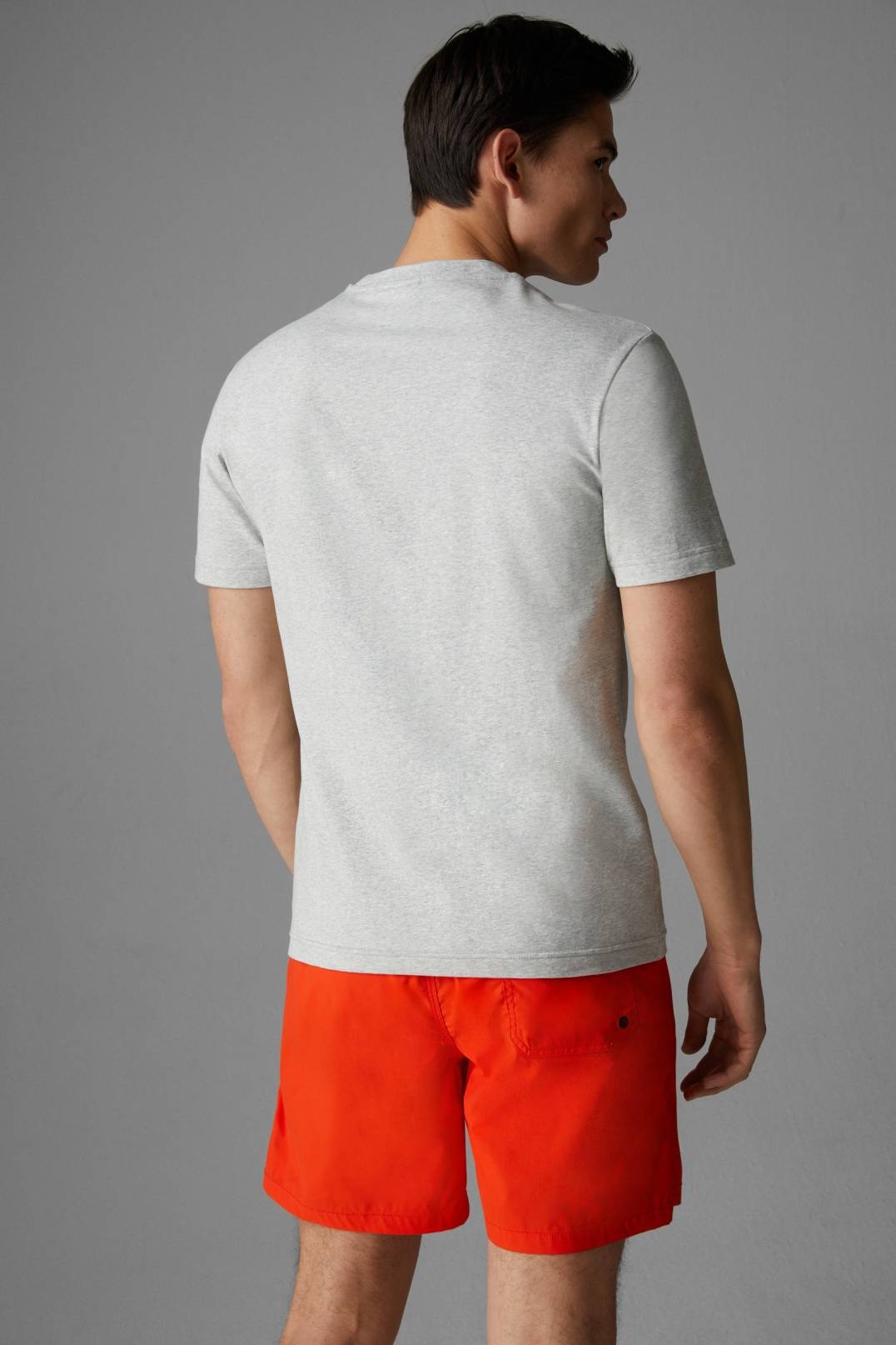 MATTEO T-SHIRT IN GRAY - 3