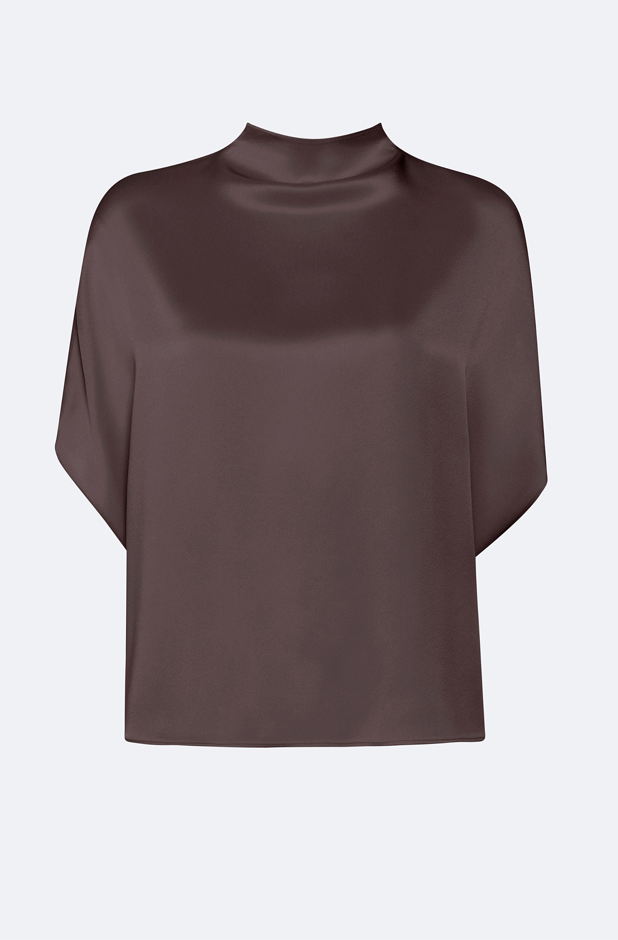 Satin Cape Tee - 1