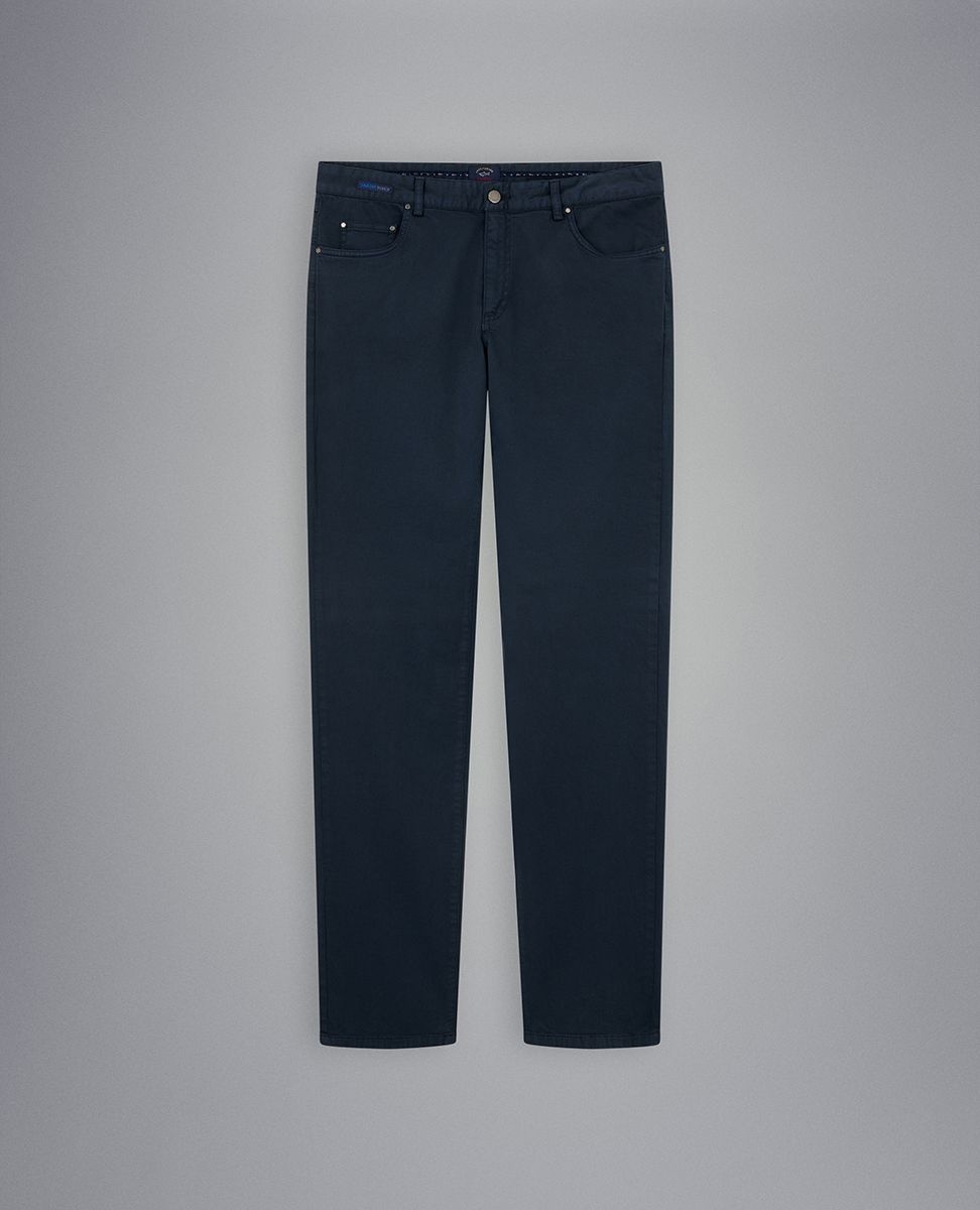 Stretch organic cotton soft touch trousers - 1