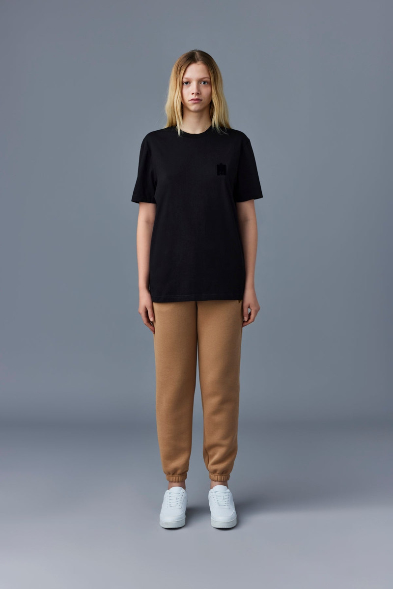 MACKAGE DEV Tee-shirt with velvet logo outlook
