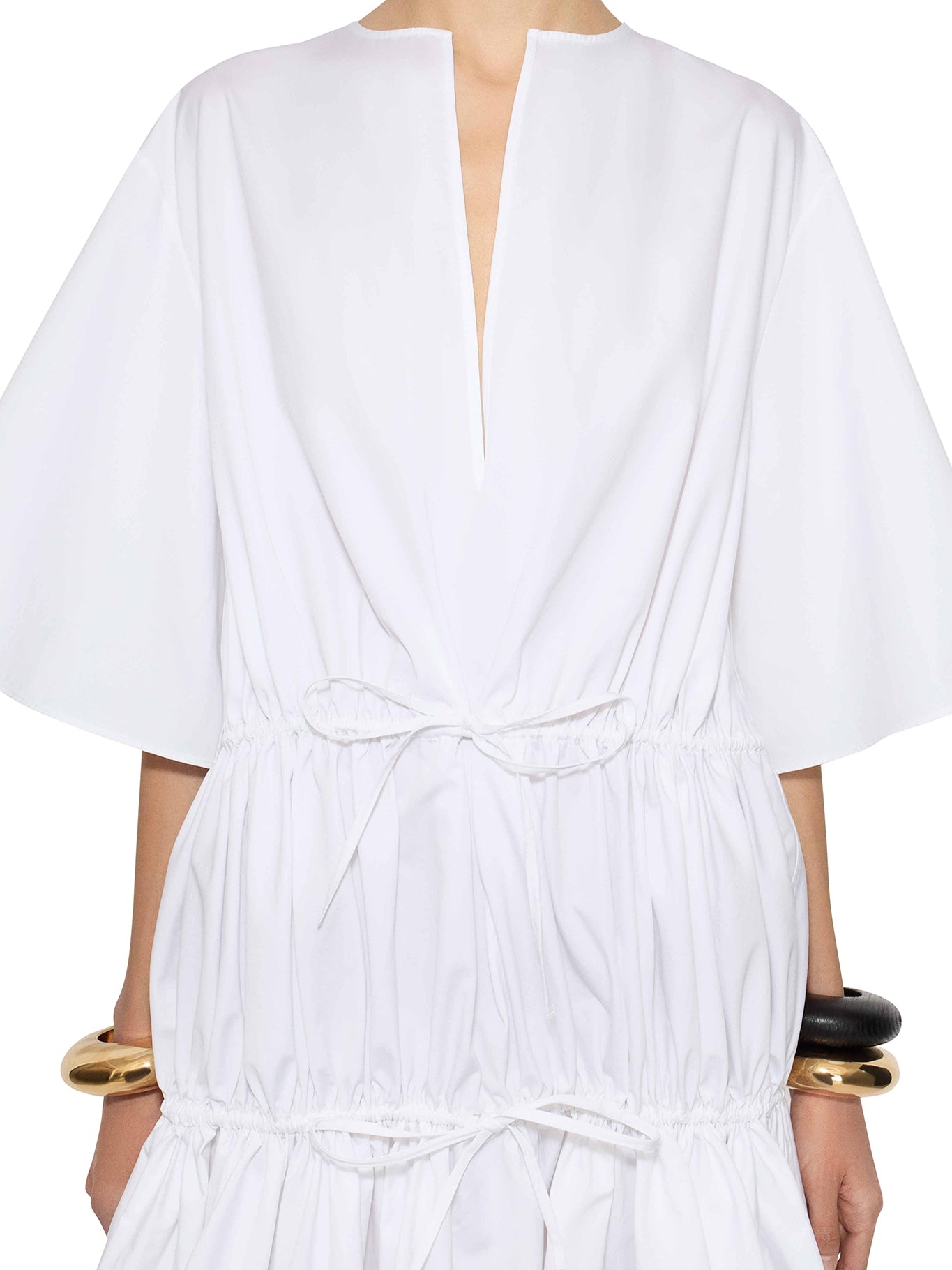 COTTON POPLIN DRESS - 5
