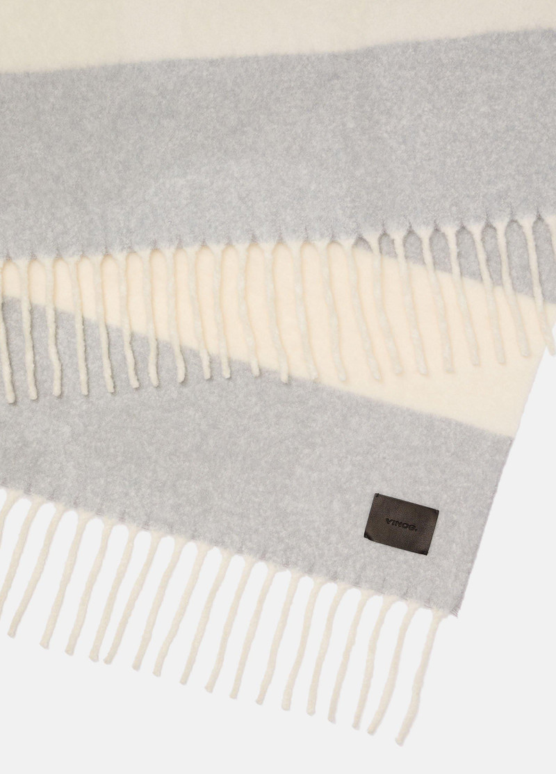 Vince Brushed Alpaca-Blend Throw outlook