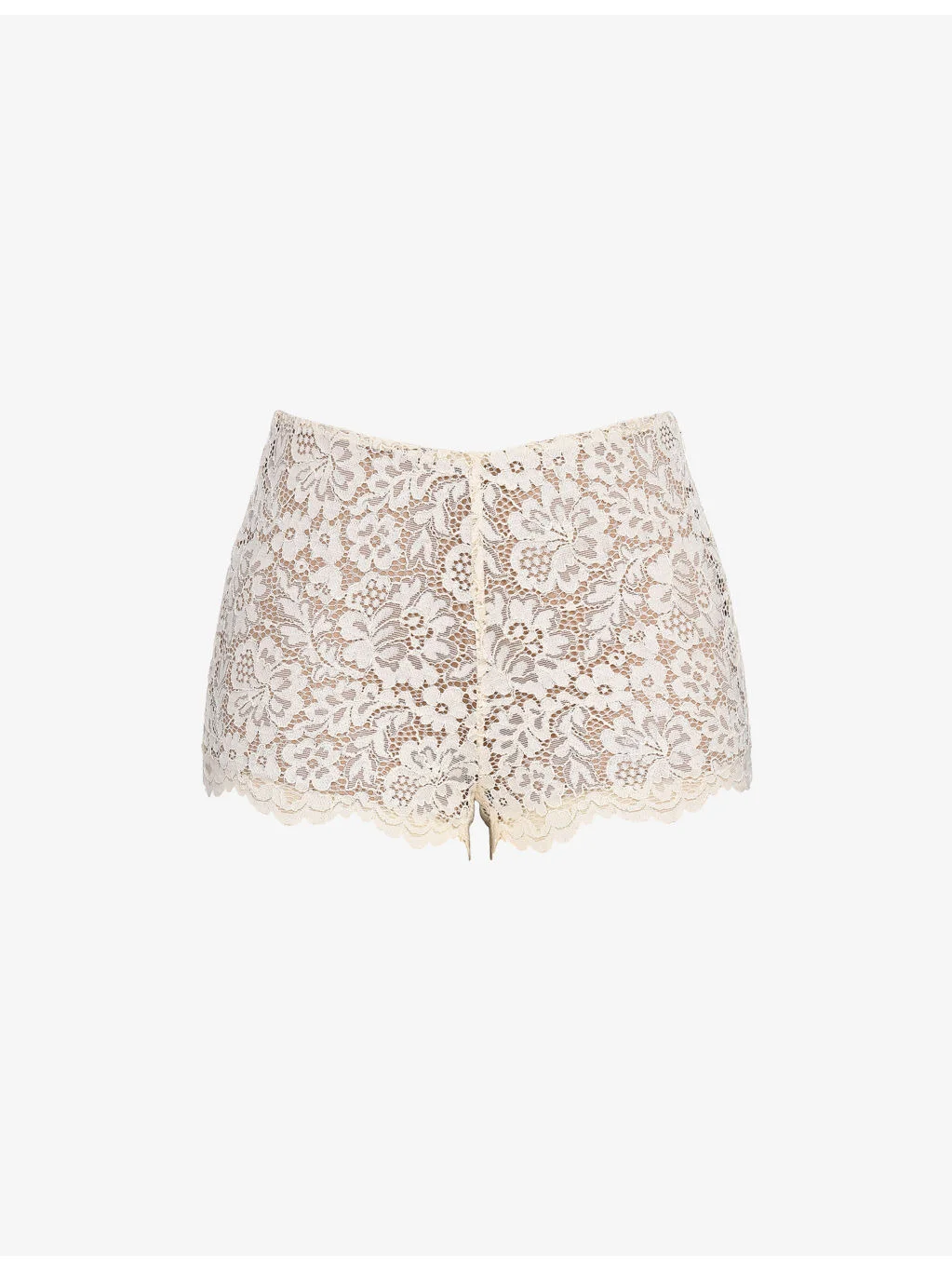 Margot Floral Lace Shorts - 1