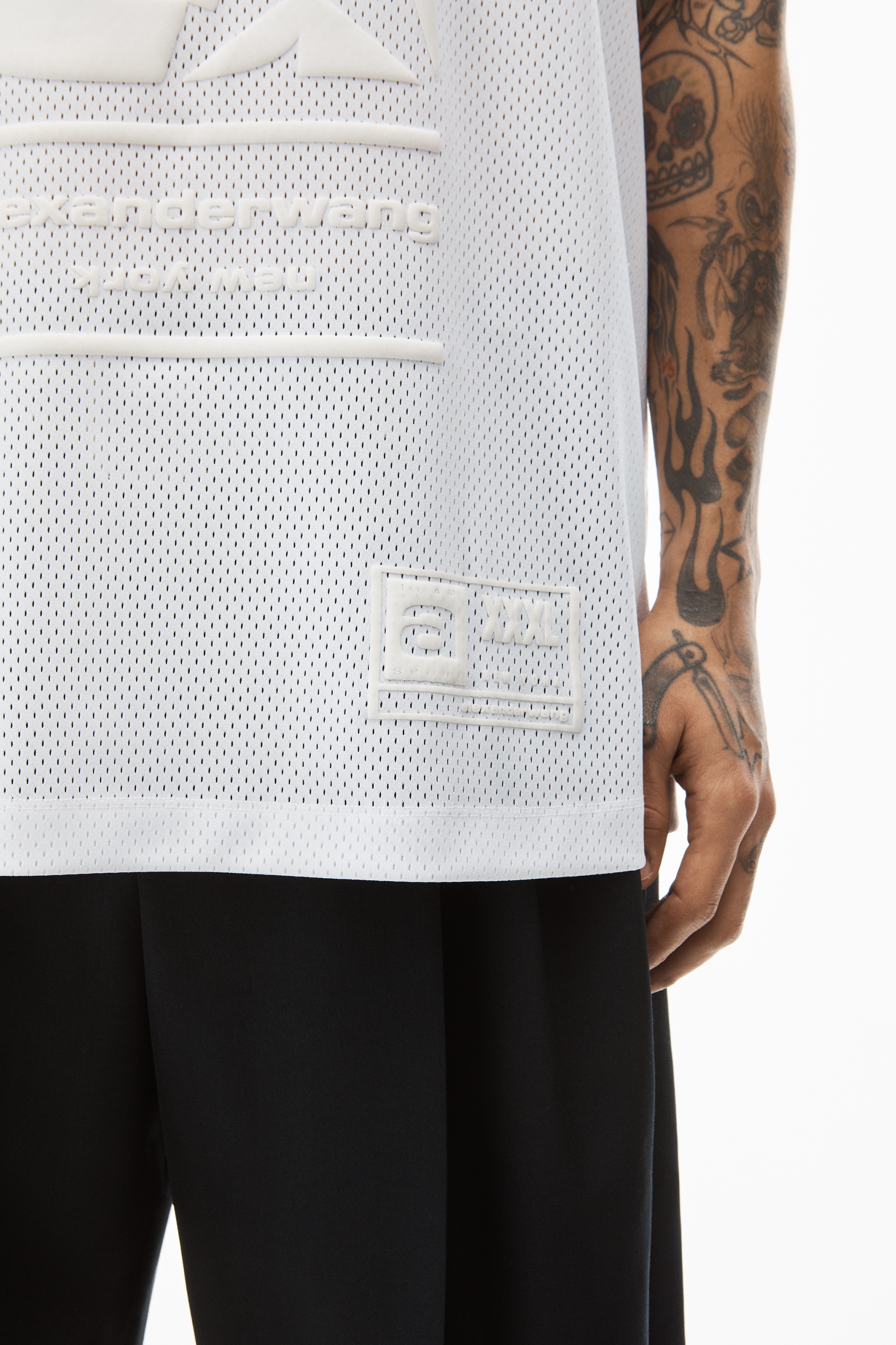 STAR TANK IN ATHLETIC MESH - 5