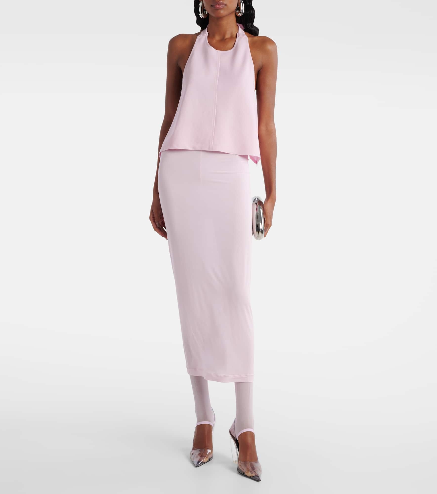 Sheer midi skirt - 2