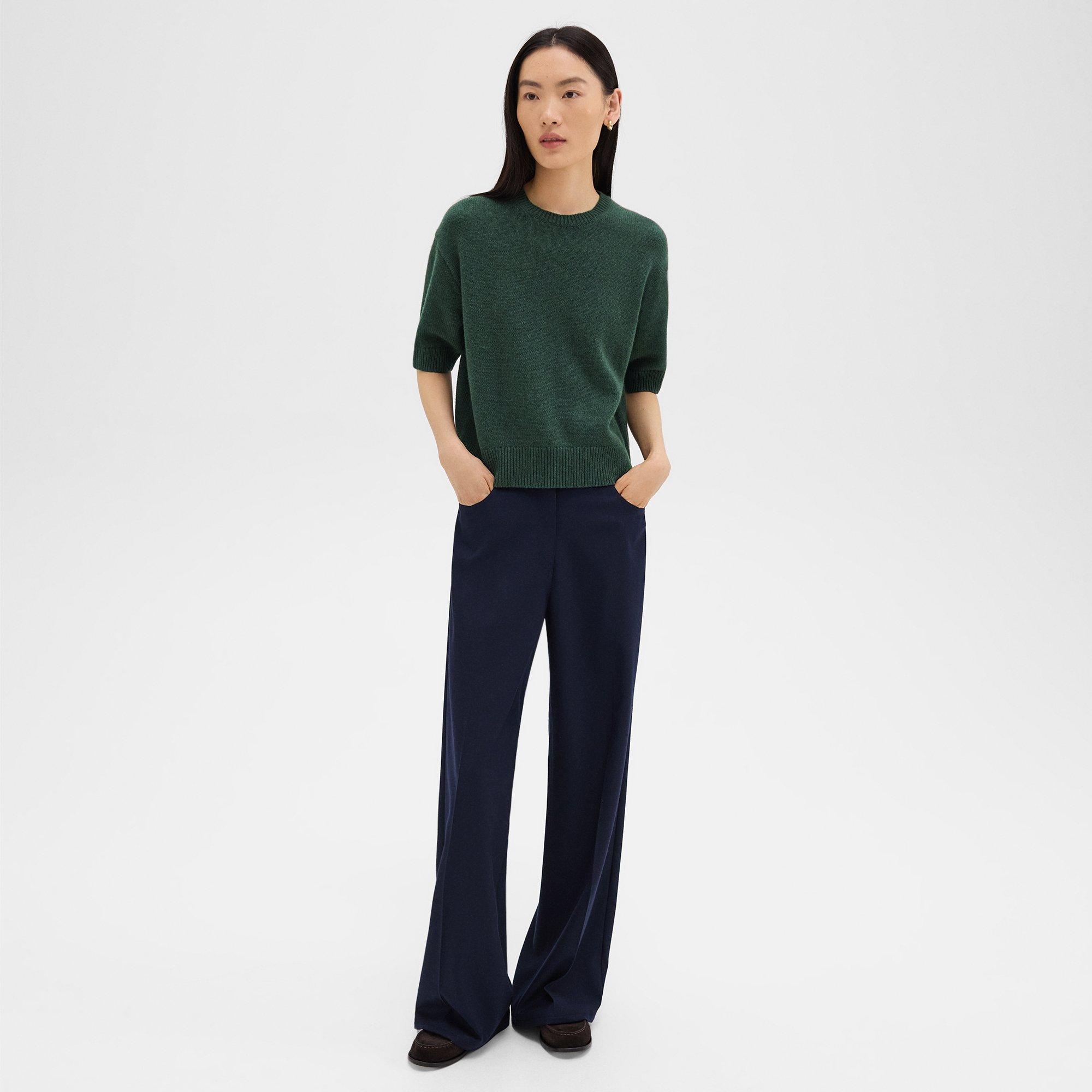 Straight-Leg 5-Pocket Pant in Stretch Flannel - 2