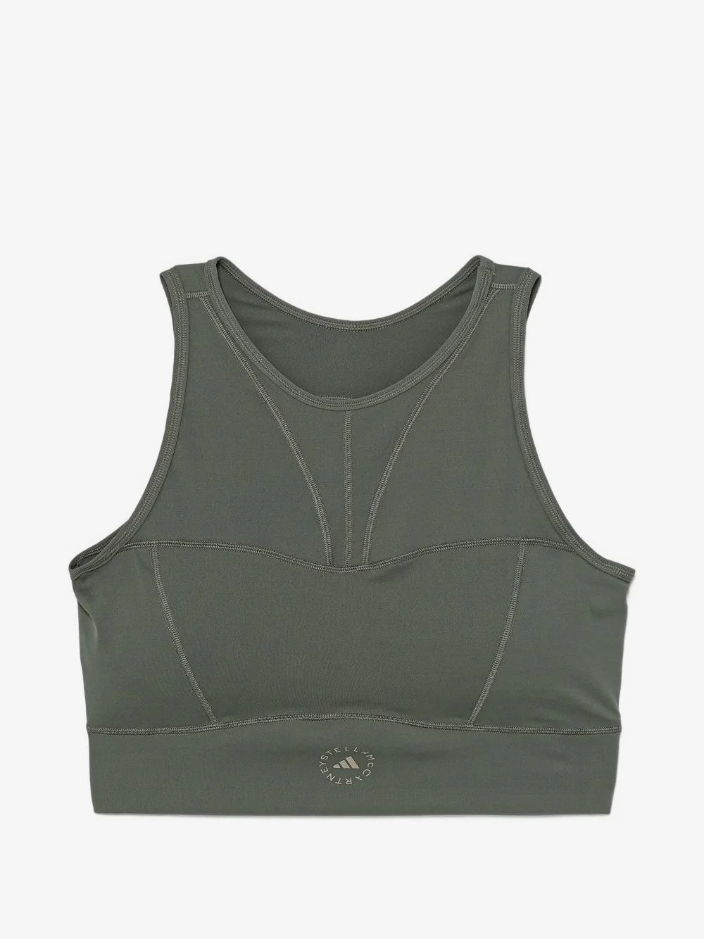 logo-print tank top - 1