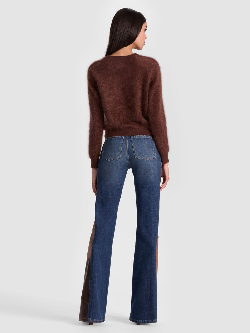 Alice + Olivia CAROLEE CASHMERE PULLOVER outlook