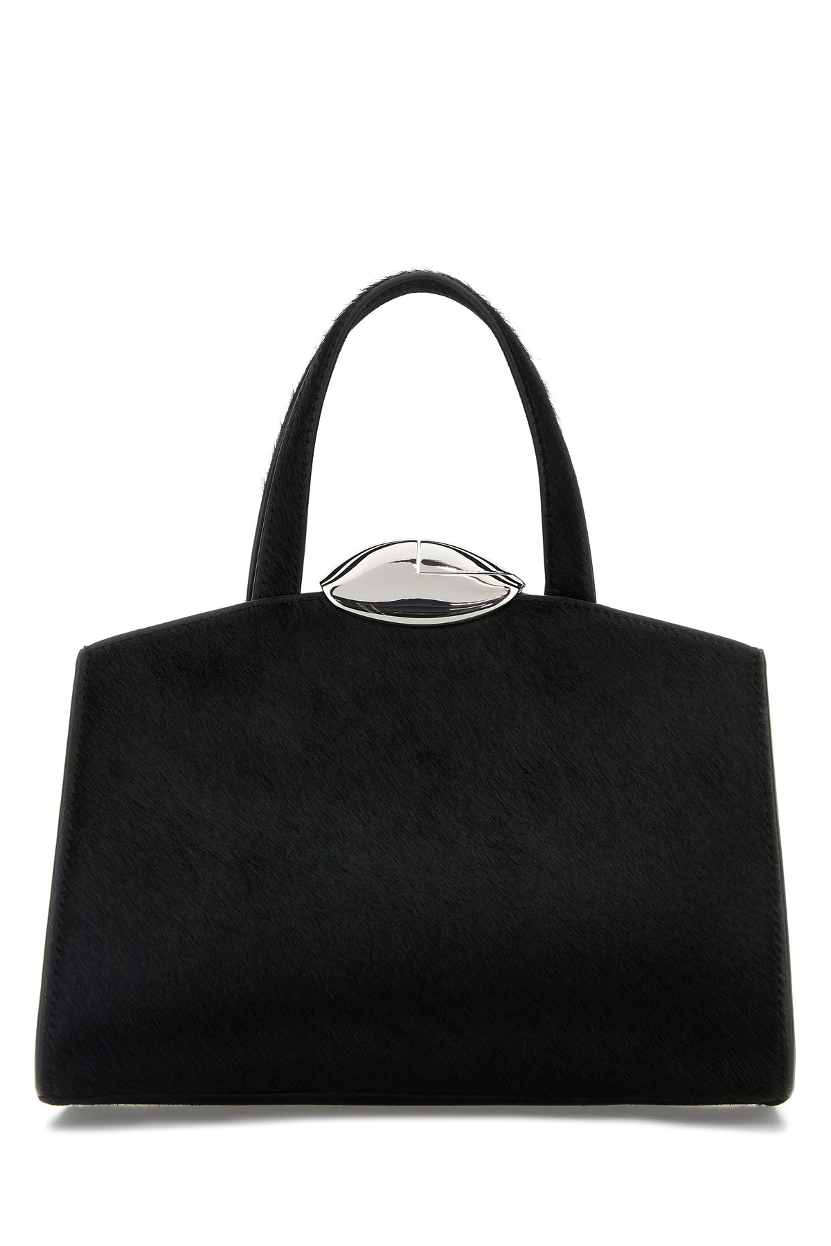 Black calf hair Serena La Petite handbag - 1
