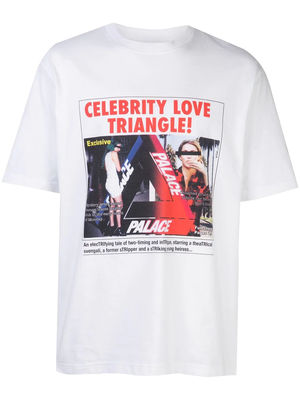 love triangle T-shirt - 1