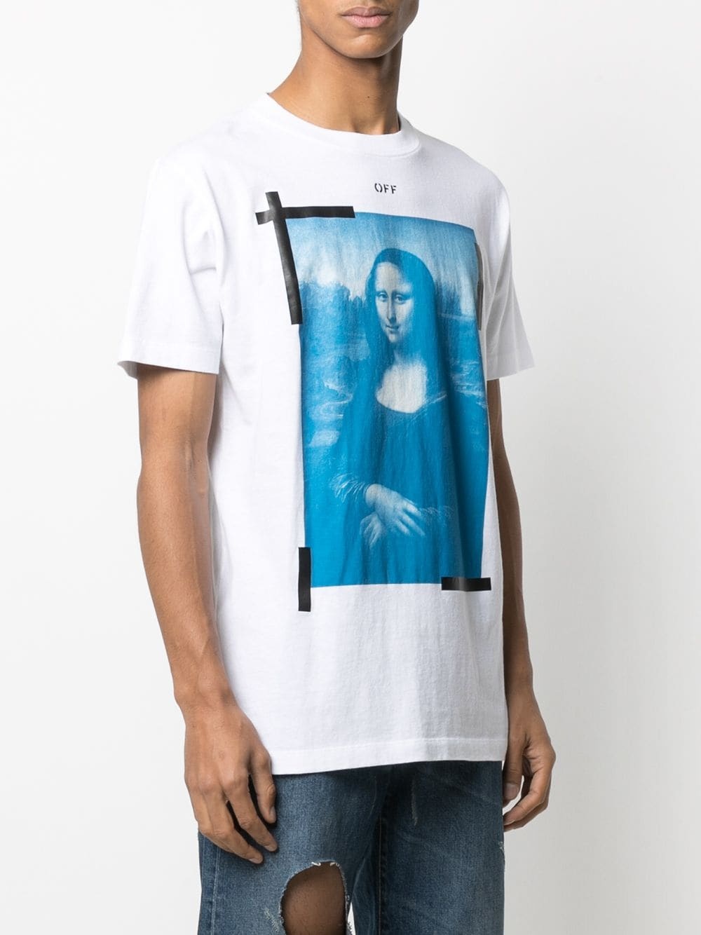 Mona Lisa print T-shirt - 3