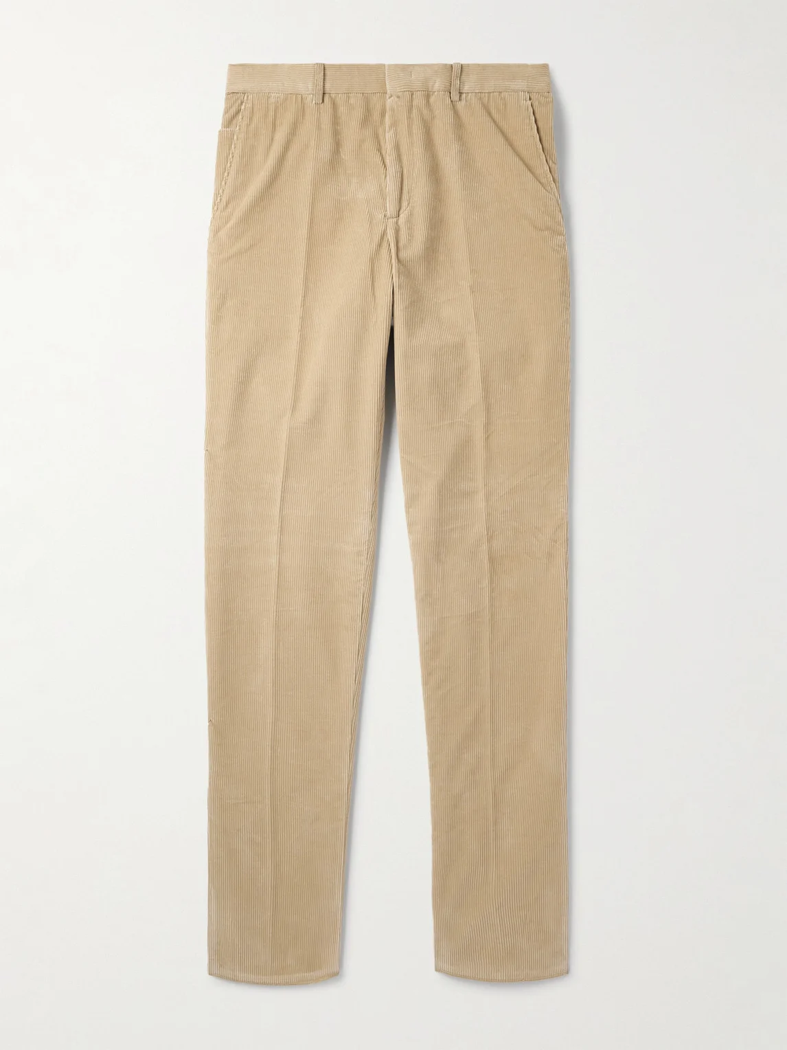Jarno Hamptons Straight-Leg Cotton-Corduroy Trousers - 1