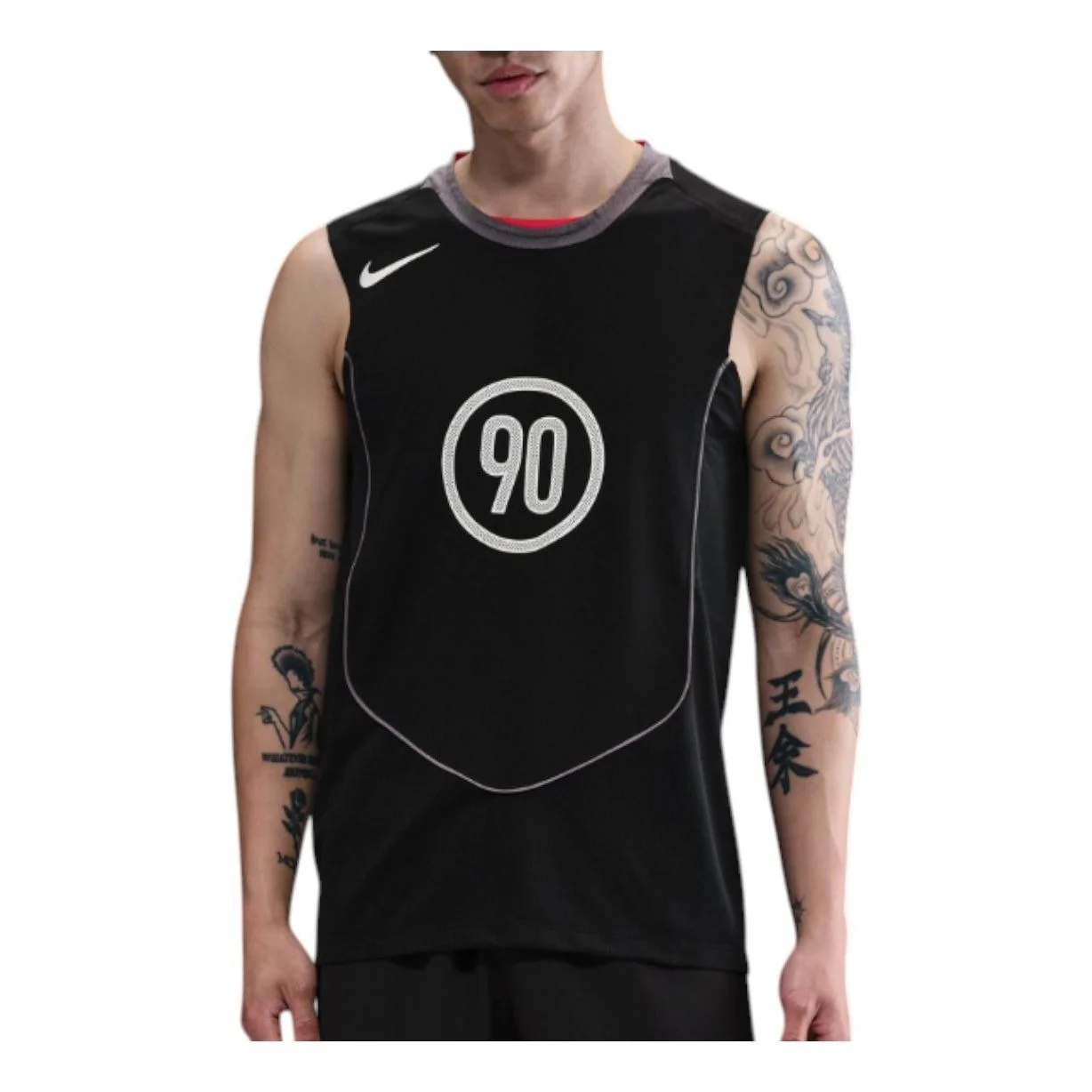 Nike Total 90 Dri-FIT Sleeveless Soccer Top 'Black Light Graphite' HV1181-010 - 1