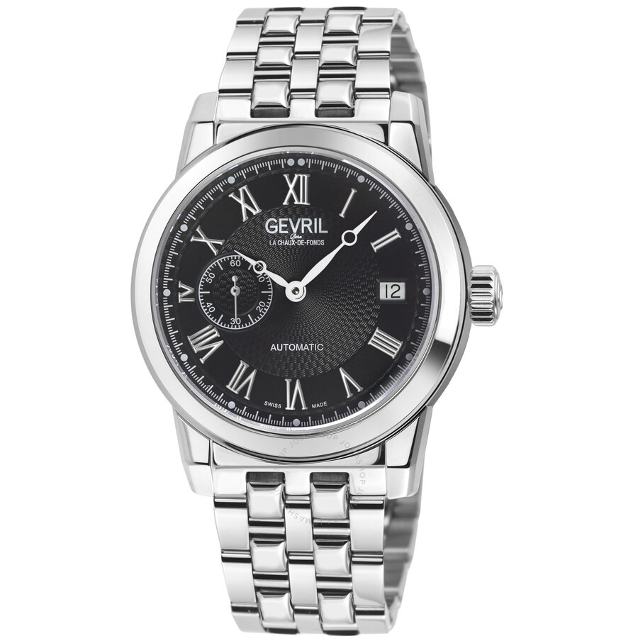 Gevril - Gevril Madison Automatic Black Dial Men's Watch 2560B - 1