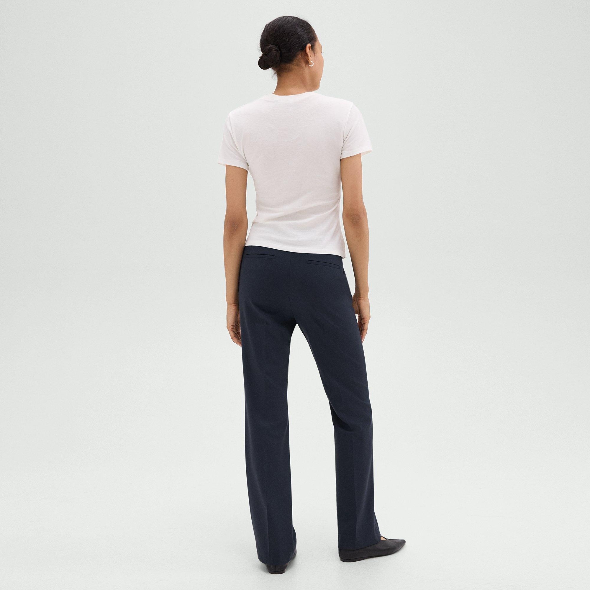 Flared Pant in Good Wool - 4