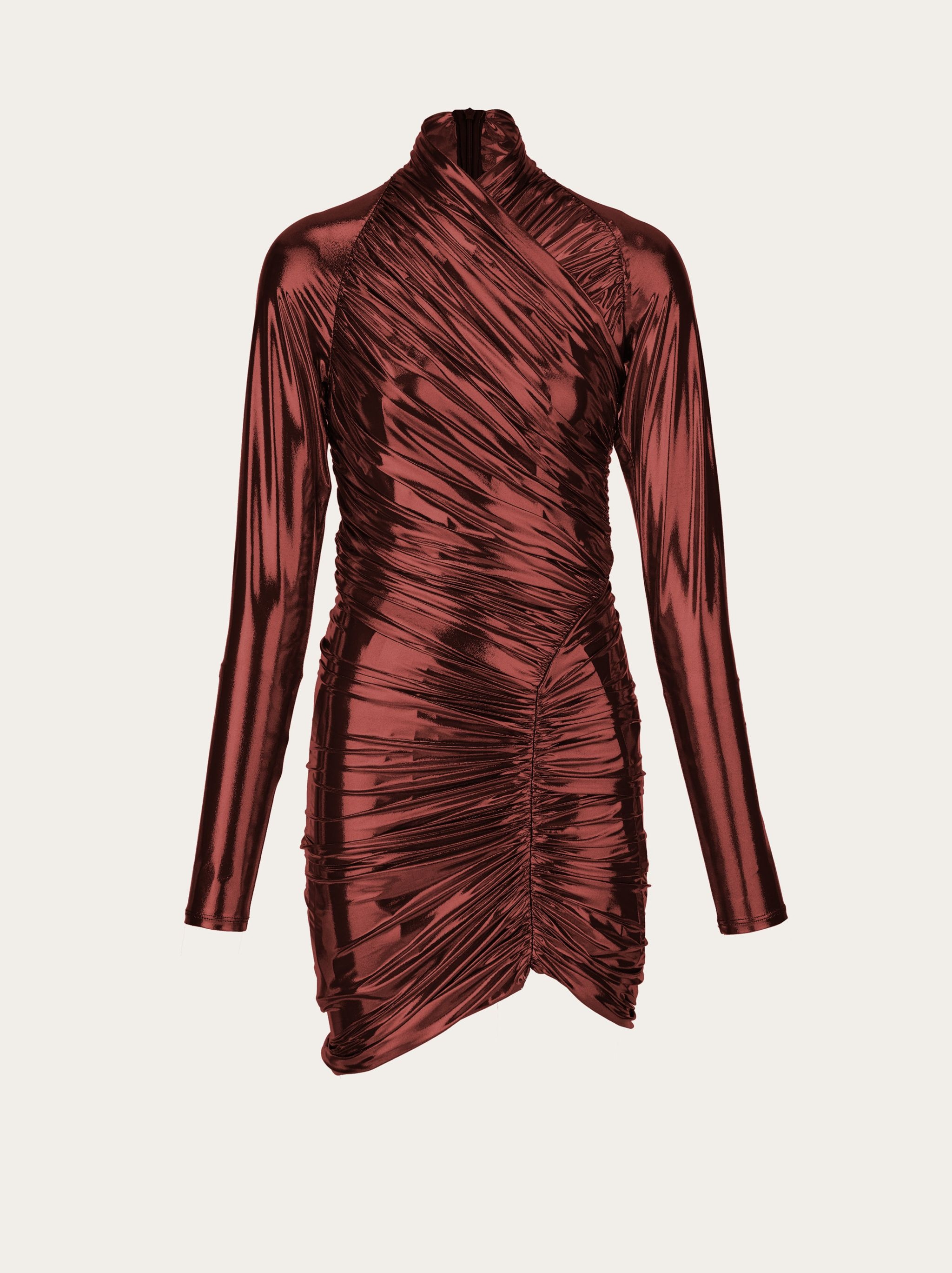 Mini drape dress - 1