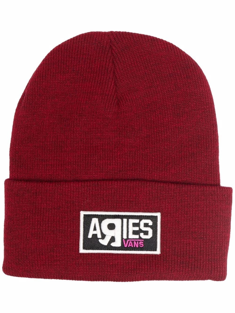 x Aries logo patch beanie - 1