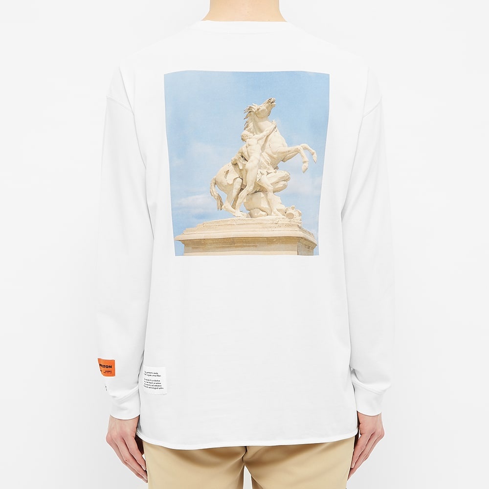 Heron Preston Long Sleeve Heron Workwear Print Tee - 4