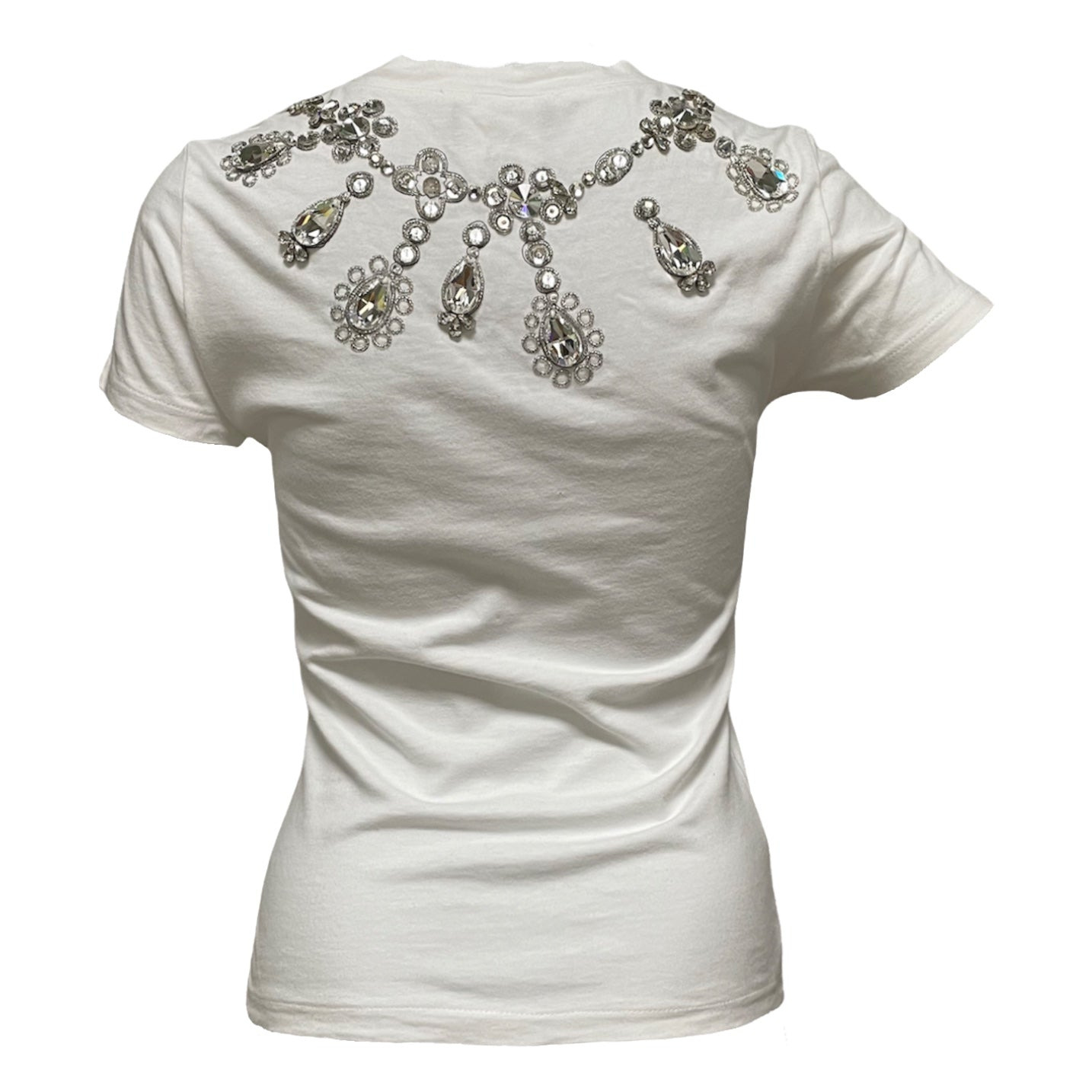 CHRISTIAN DIOR Fall Winter 2002 Crystal Embellished T-Shirt - 2