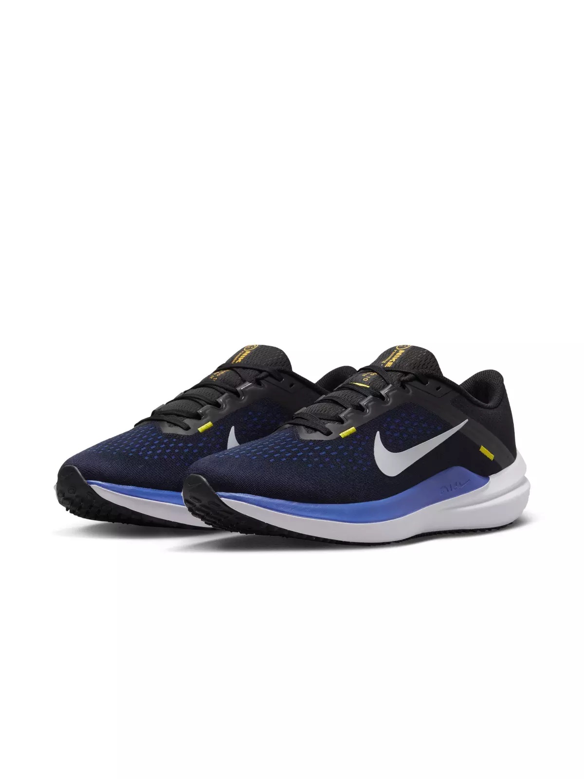 Winflo 10 "Black/Wolf Grey/Racer Blue/High Voltage" Men's Running Shoe - 3