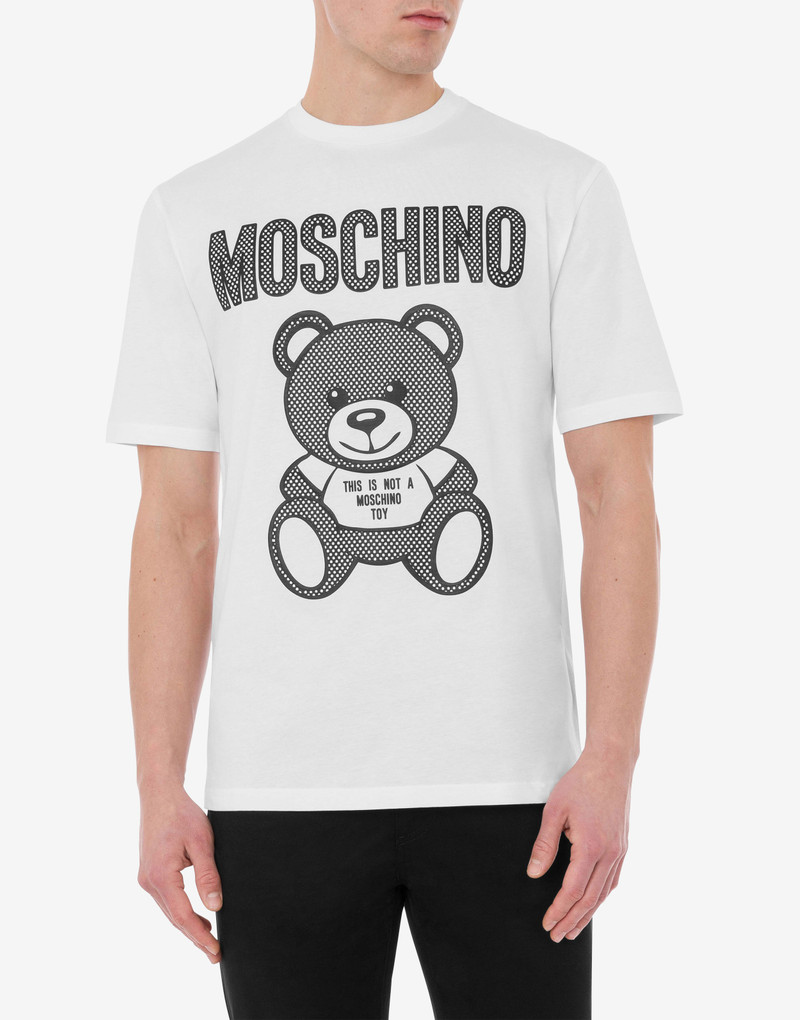 Moschino TEDDY MESH JERSEY T-SHIRT outlook