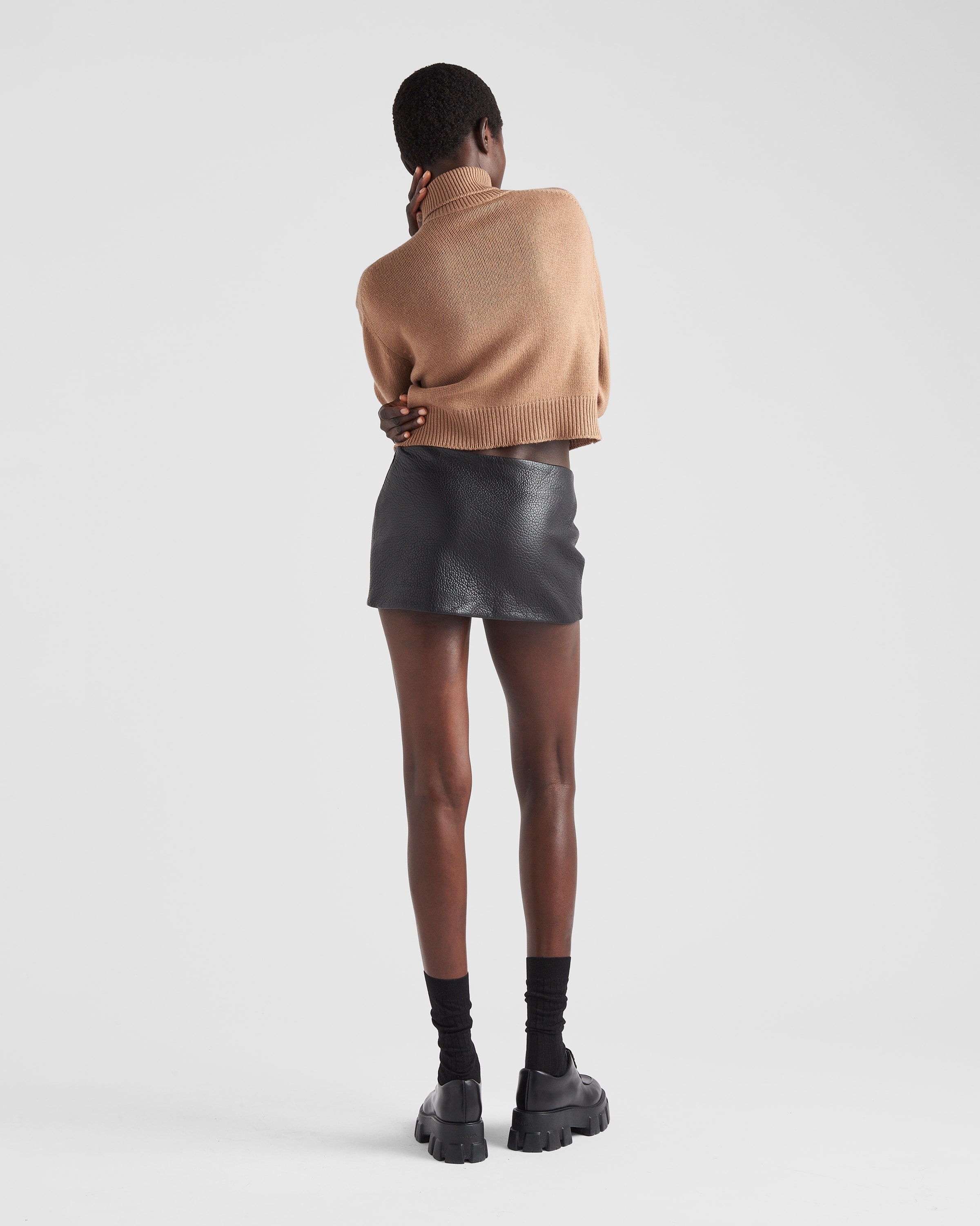 Cashmere and wool turtleneck sweater - 6