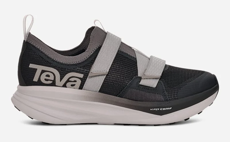 Men's Aventrail Road-2-Trail Running Shoe in Black - 1