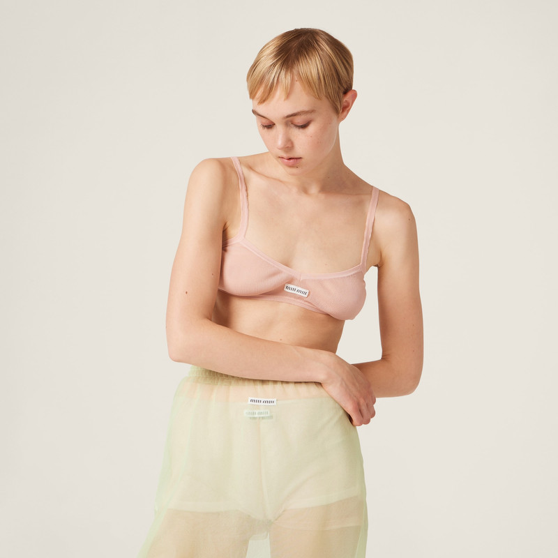 Miu Miu Nylon bra outlook