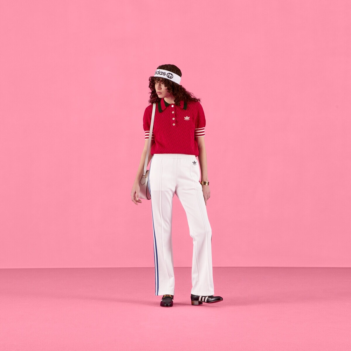 adidas x Gucci flared jogging pants - 2