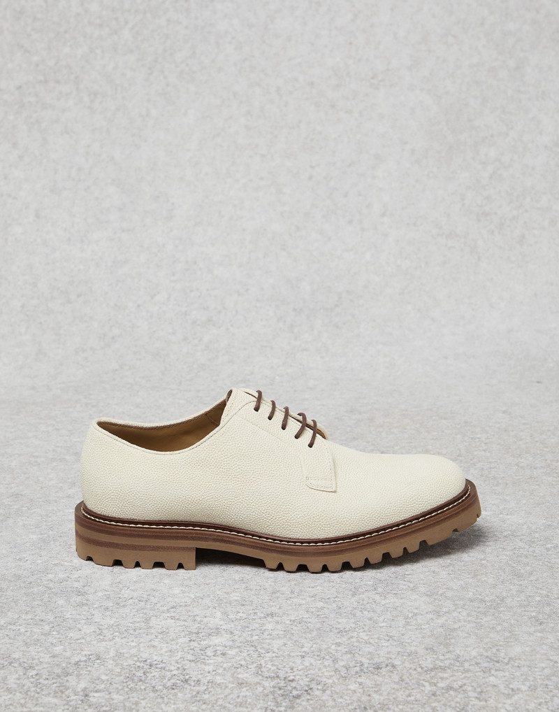 곡물 calfskin Derbys - 1