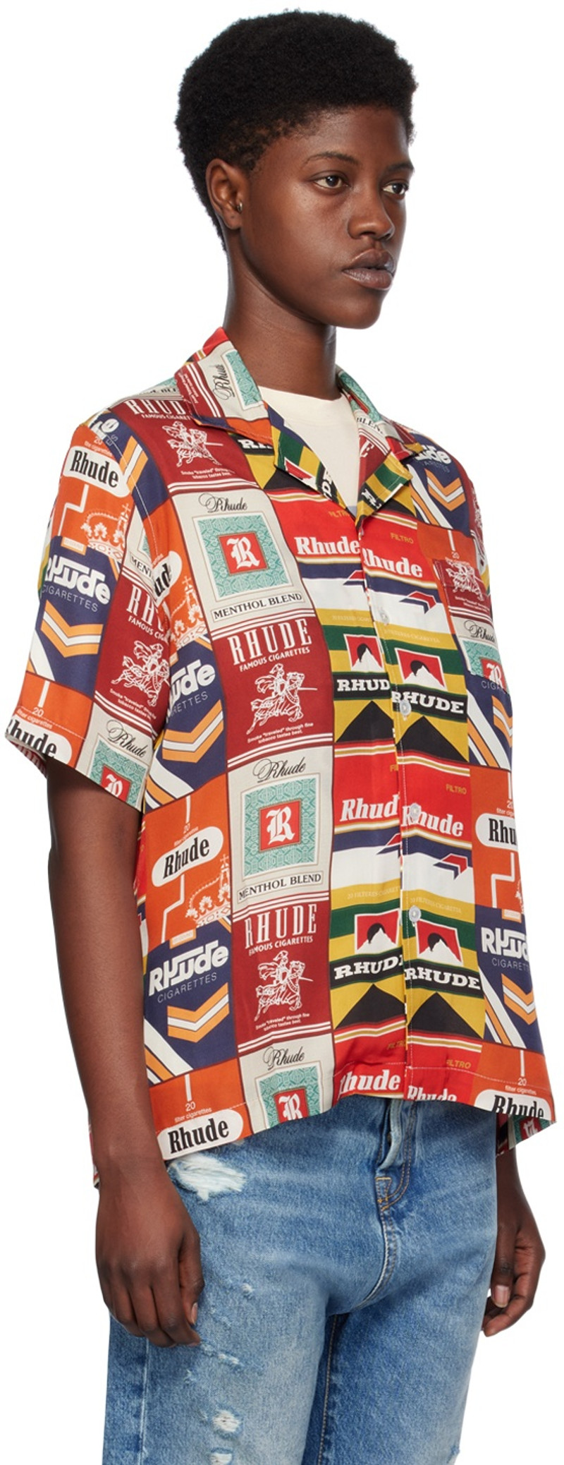 Rhude Multicolor Cigaretta Shirt outlook