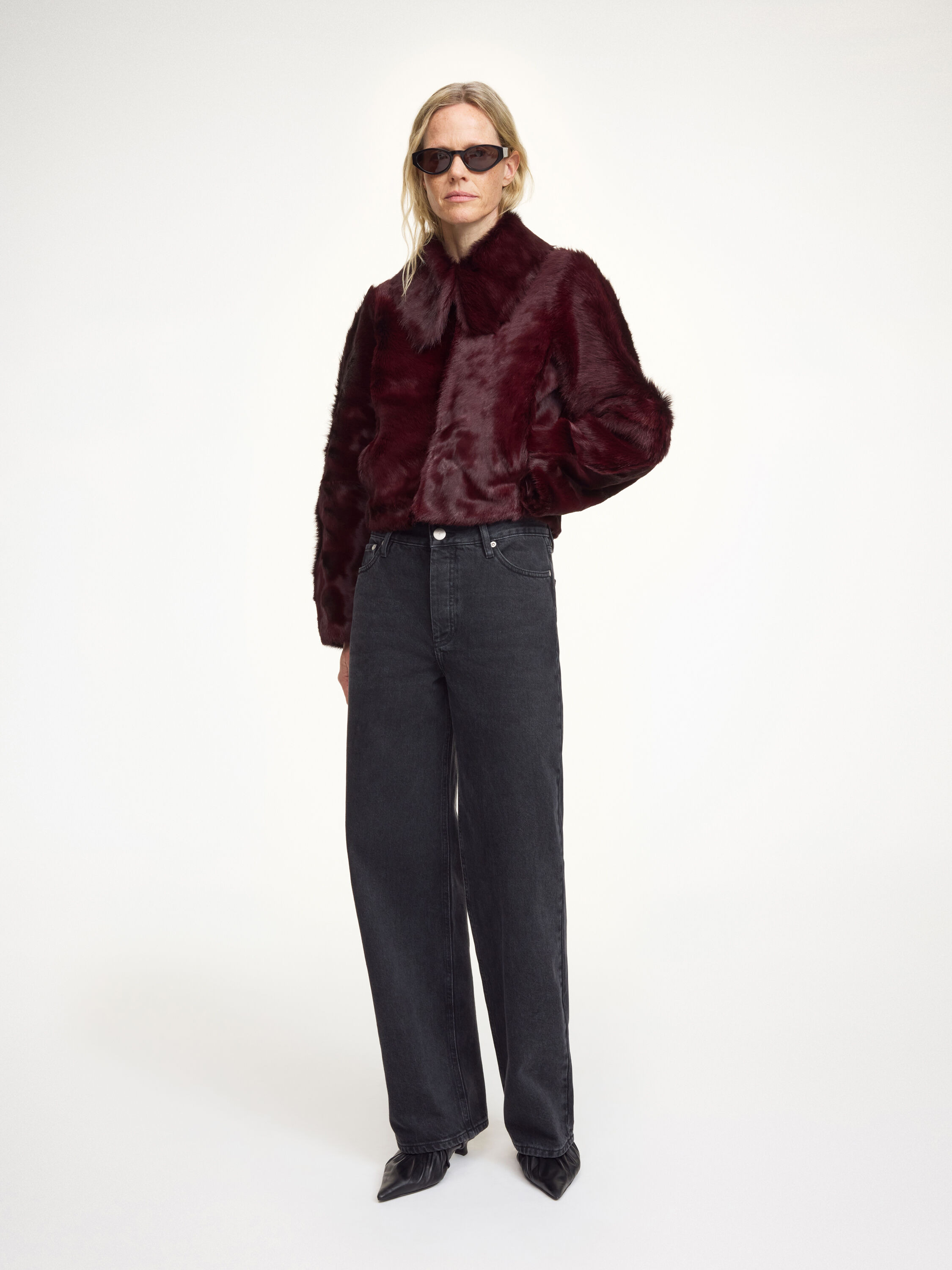 Rowani shearling calf jacket - 1