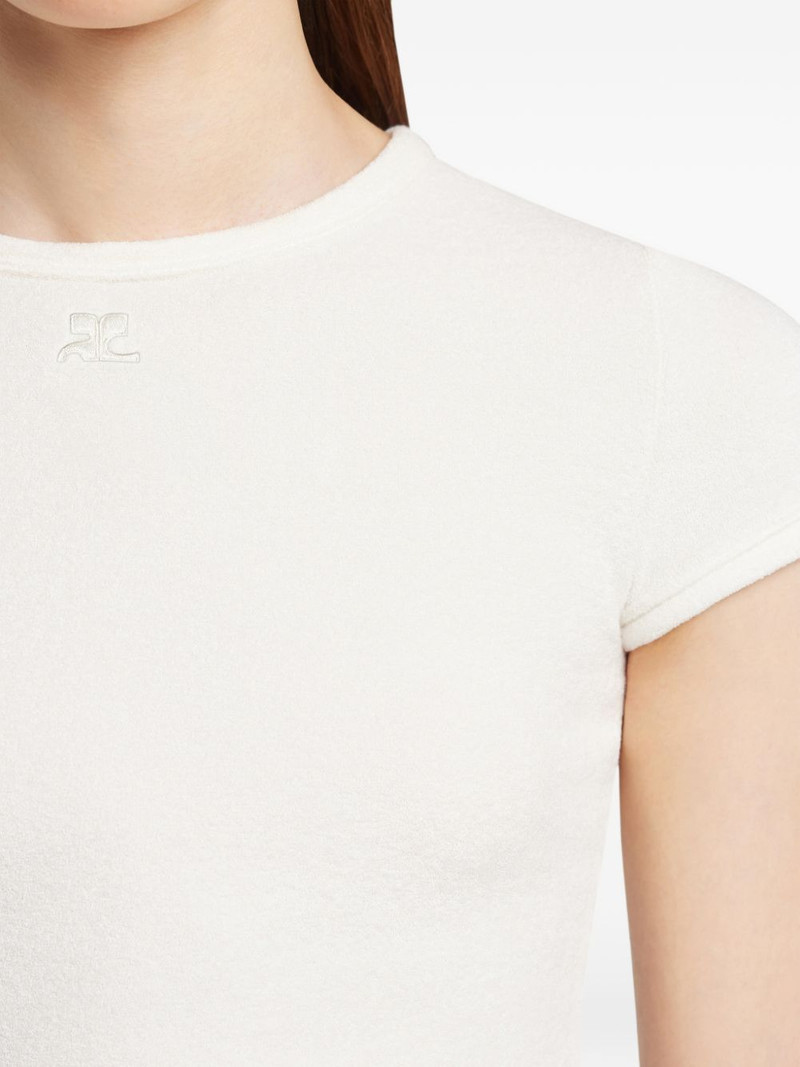 logo-embroidered T-shirt 4