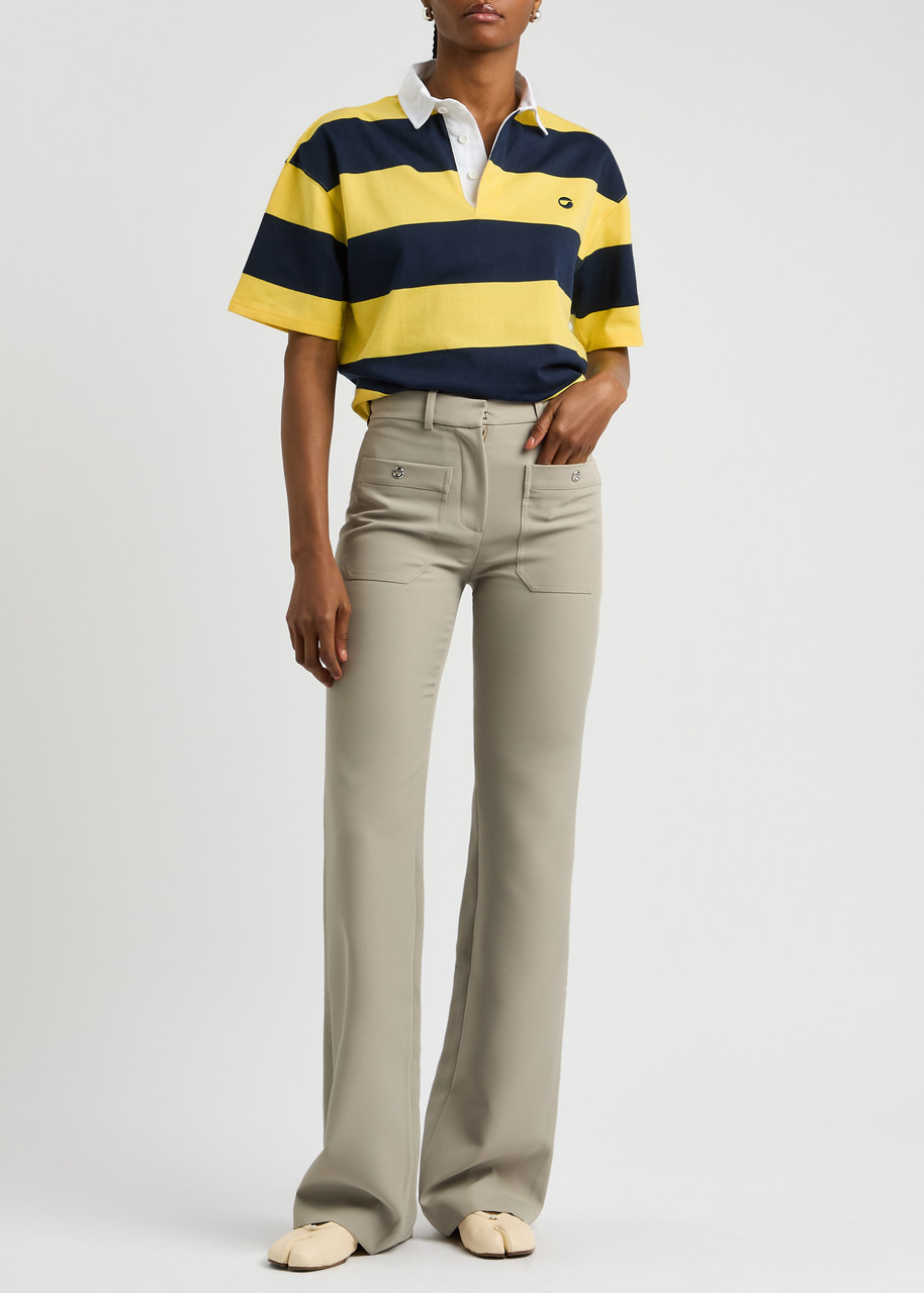Coperni Striped Cotton Polo Shirt - 4