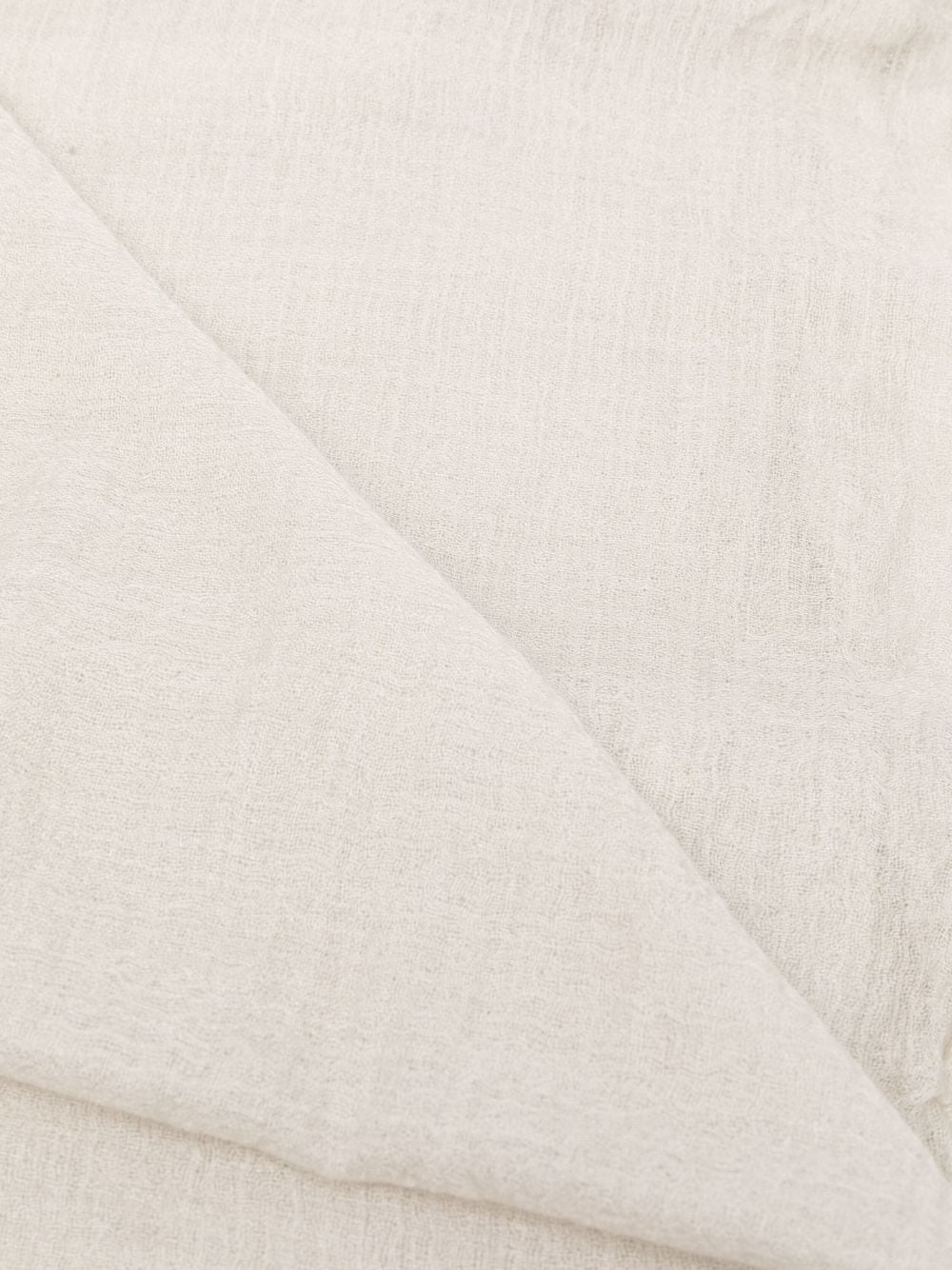 frayed cashmere-silk scarf - 3