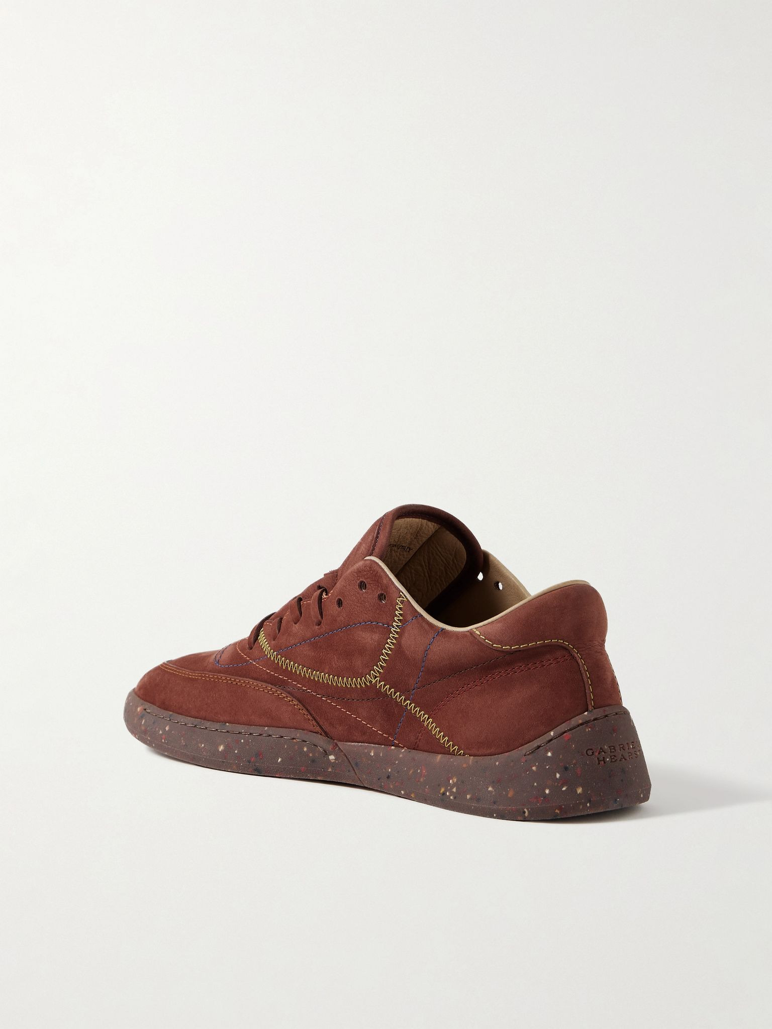 Ohio suede sneakers Burgundy - 3