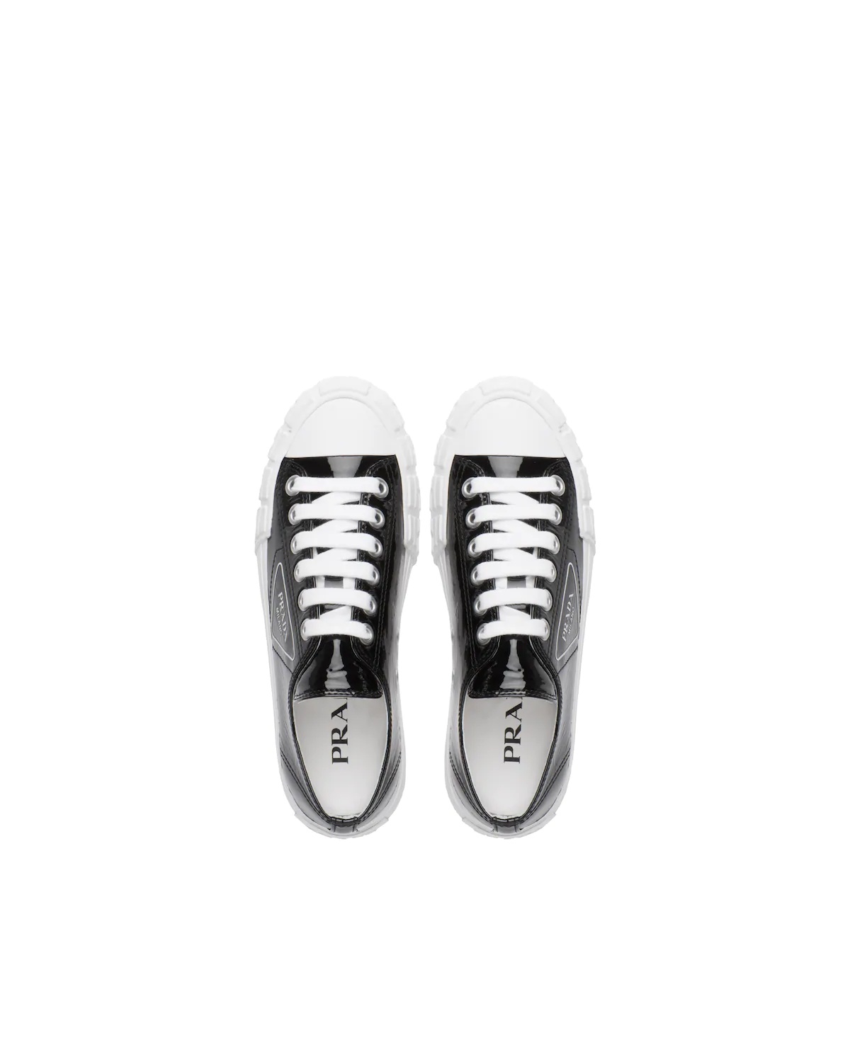 Wheel patent leather sneakers with vulcanized rubber sole - 4
