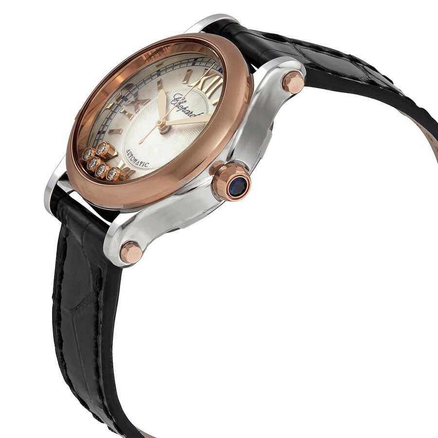 Chopard Happy Sport Automatic Silver Dial Ladies Watch 278573-6013 - 2