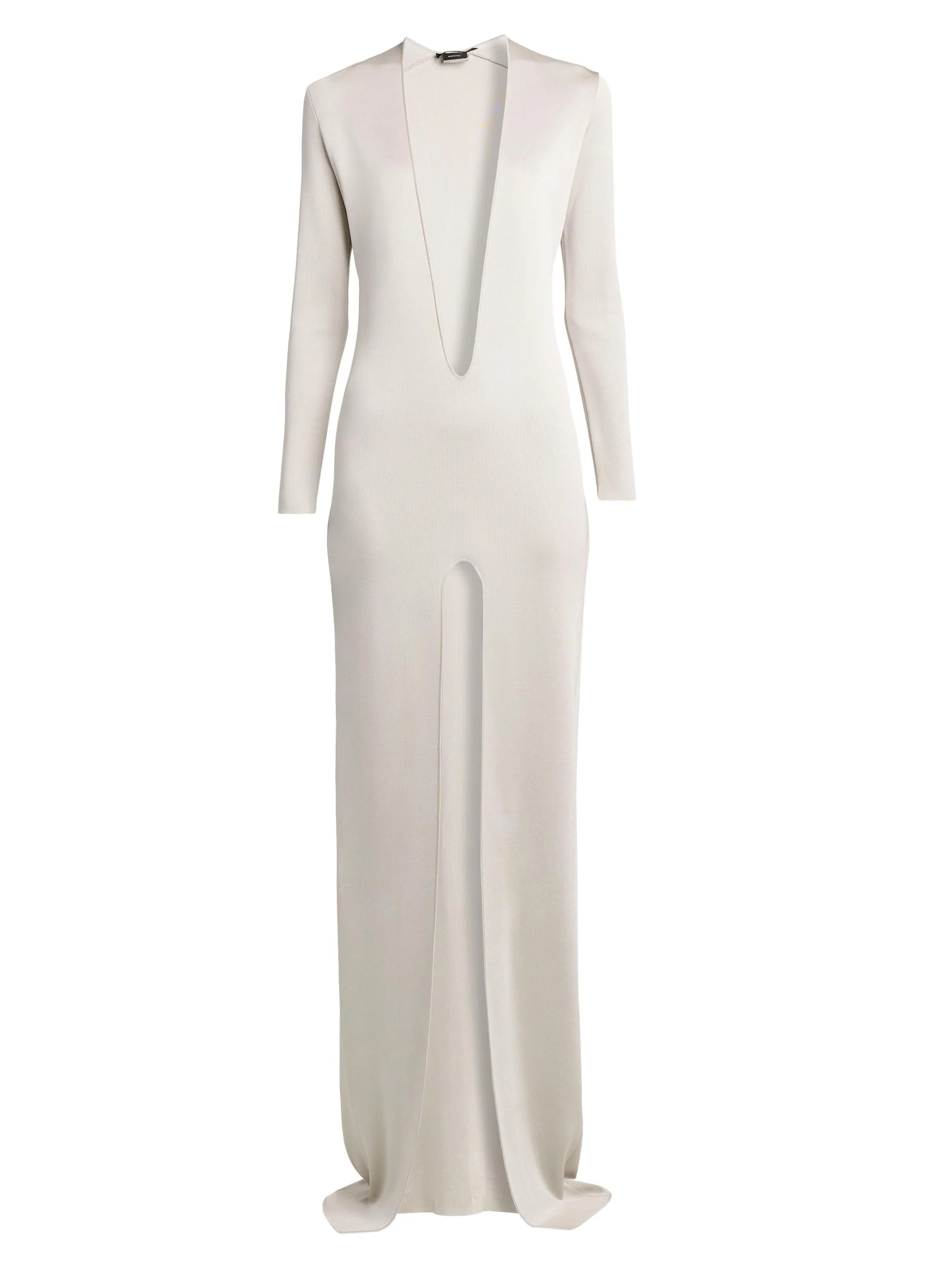 Women's V-Neck Slit Maxi-Dress - Tcp Platino - 1
