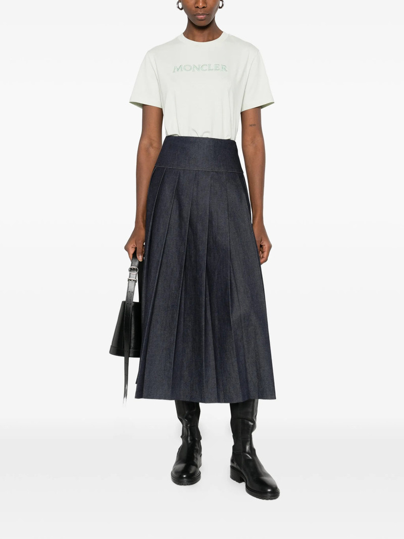 Moncler Moncler Logo-embroidered T-shirt outlook