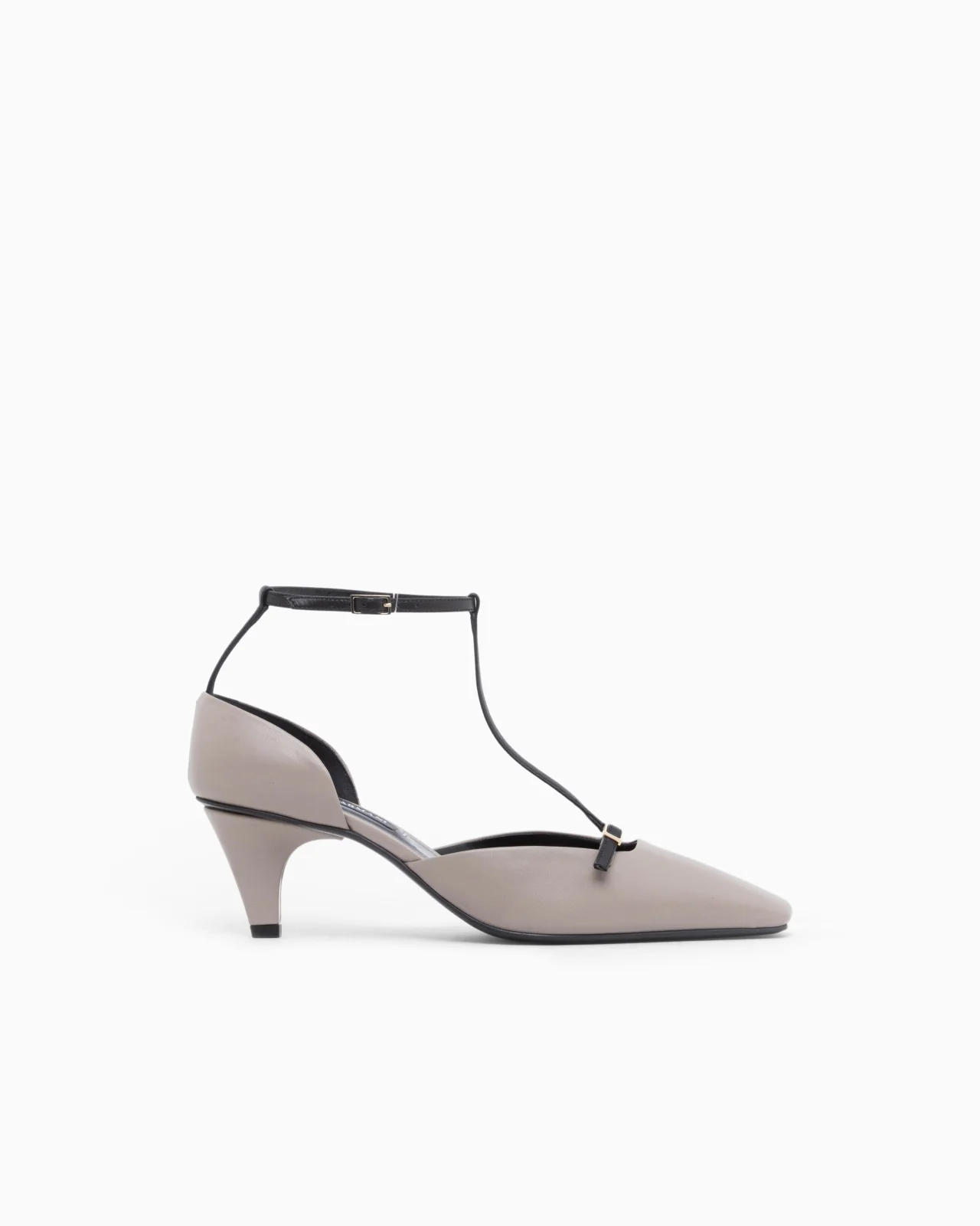 DECOLLETE SHOE LEATHER UPPER AND LEATHER LINING AND SOLE - 1