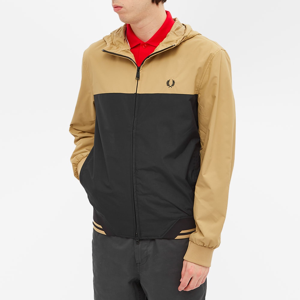 Fred Perry Authentic Colour Block Hooded Jacket - 5