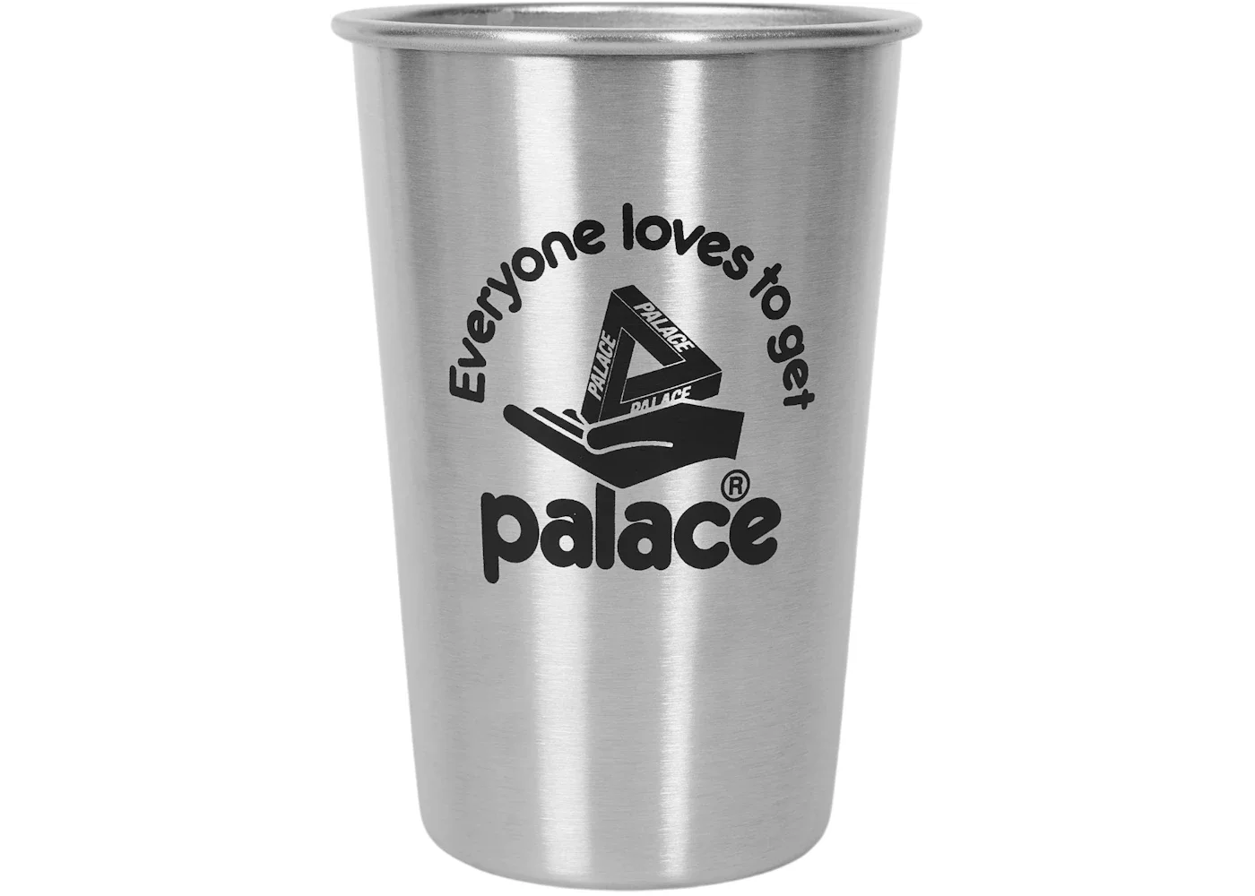 Palace Hand Out Metal Cup Silver - 1