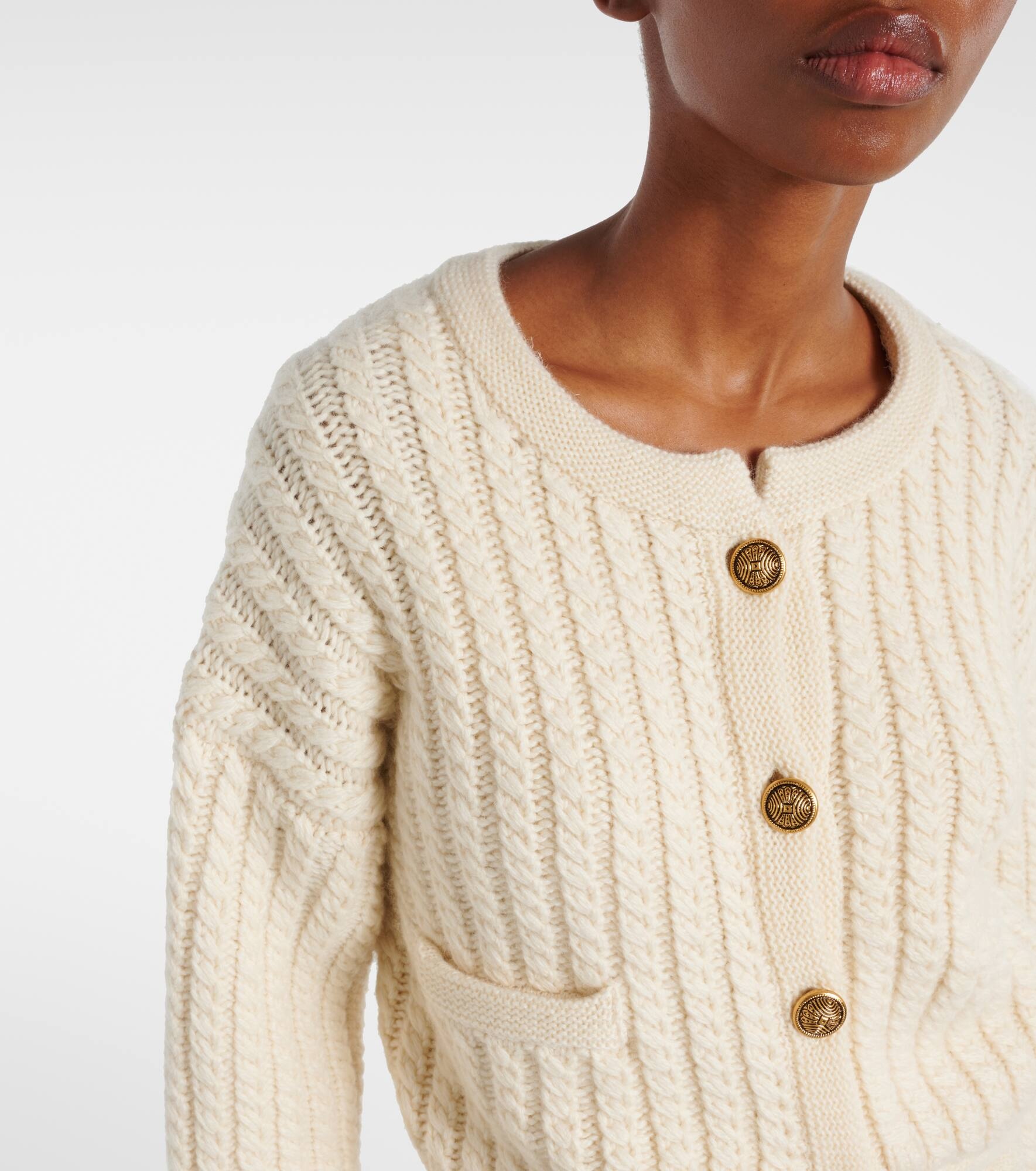 Balser cashmere and mohair cardigan - 4