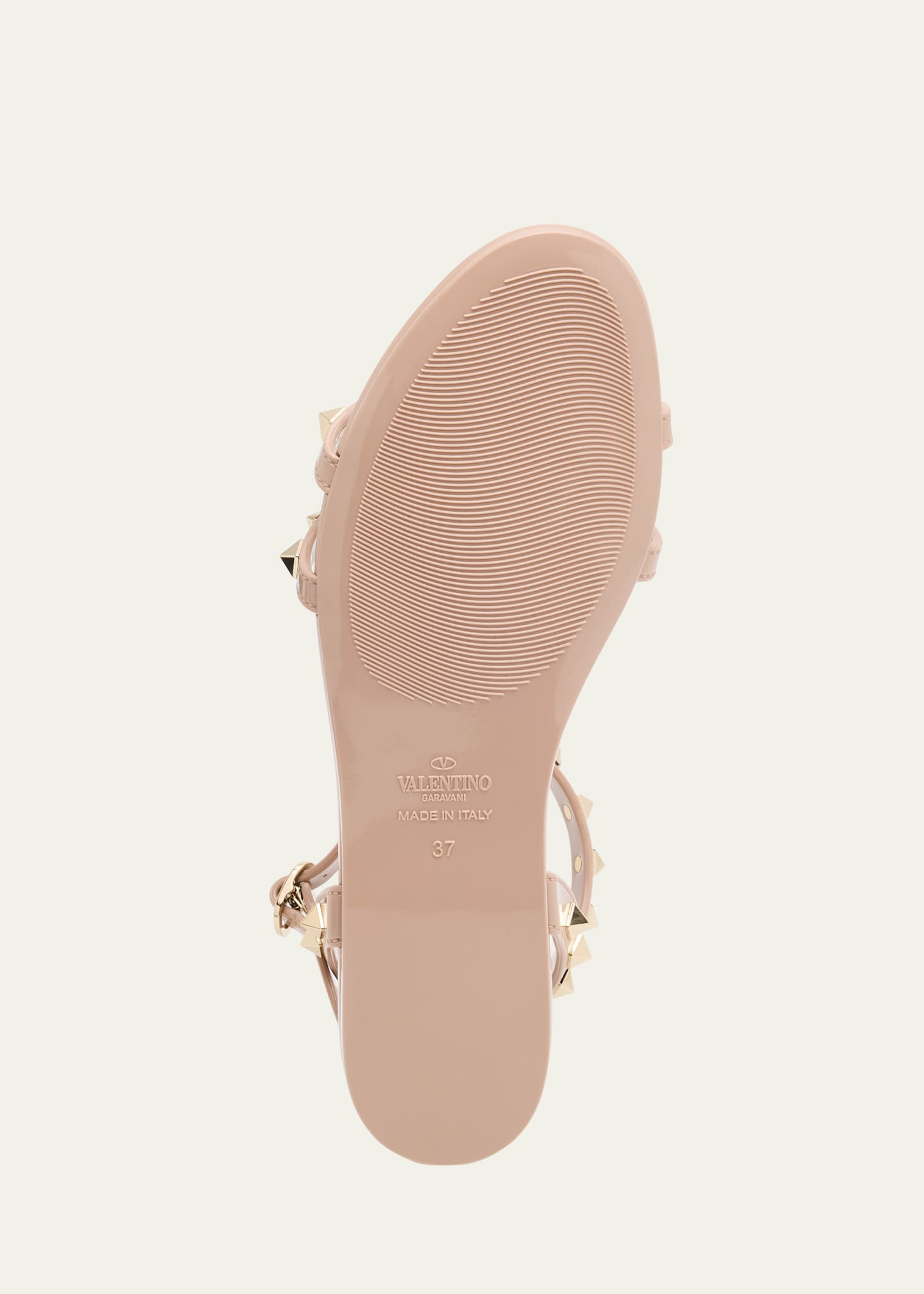 Rockstud Jelly Flat Gladiator Sandals - 5