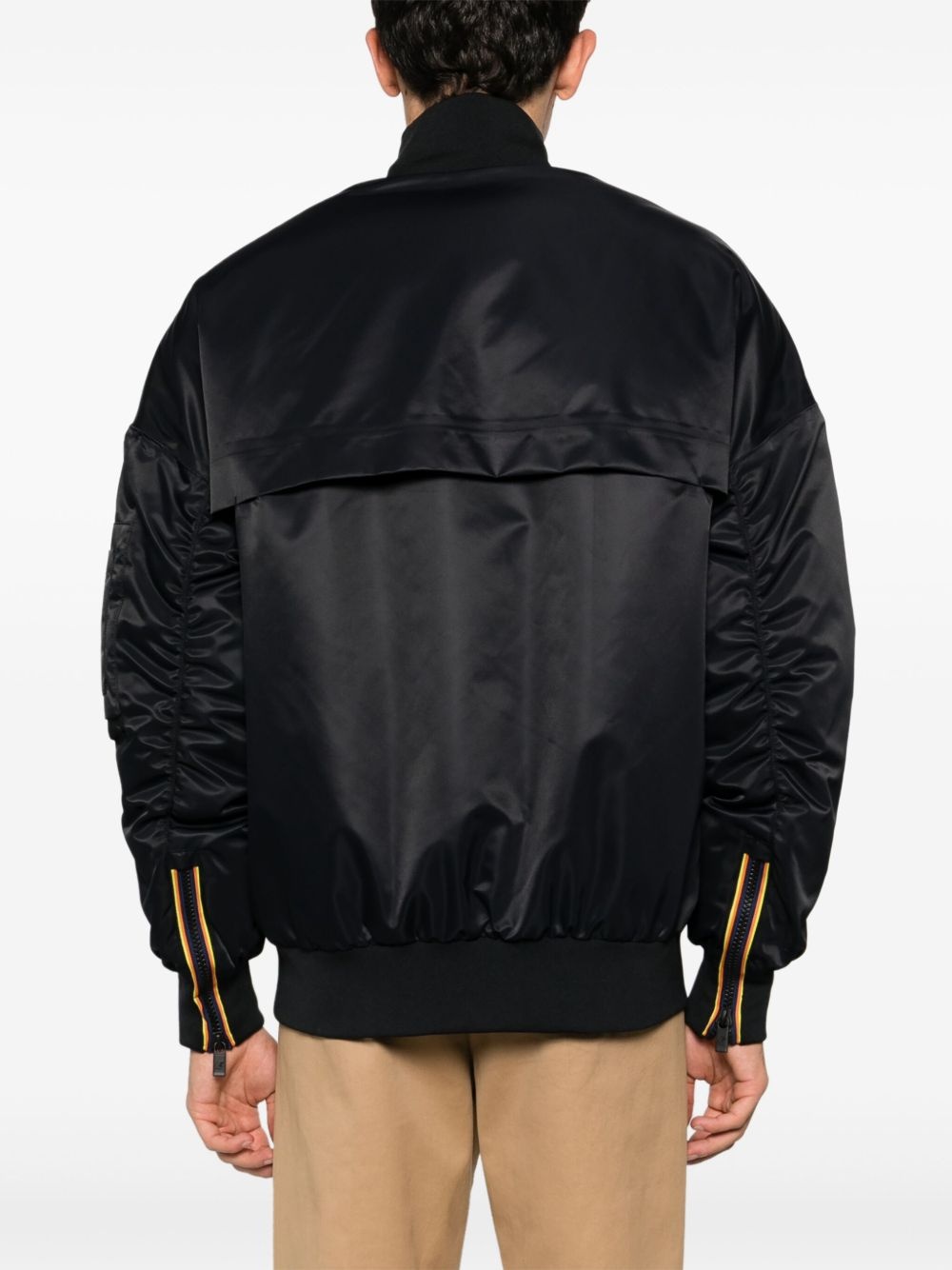 Londony satin-finish bomber jacket - 4
