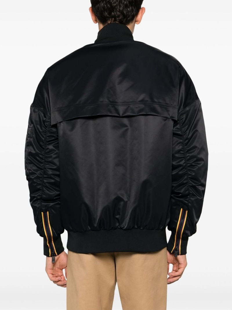 Londony satin-finish bomber jacket 4