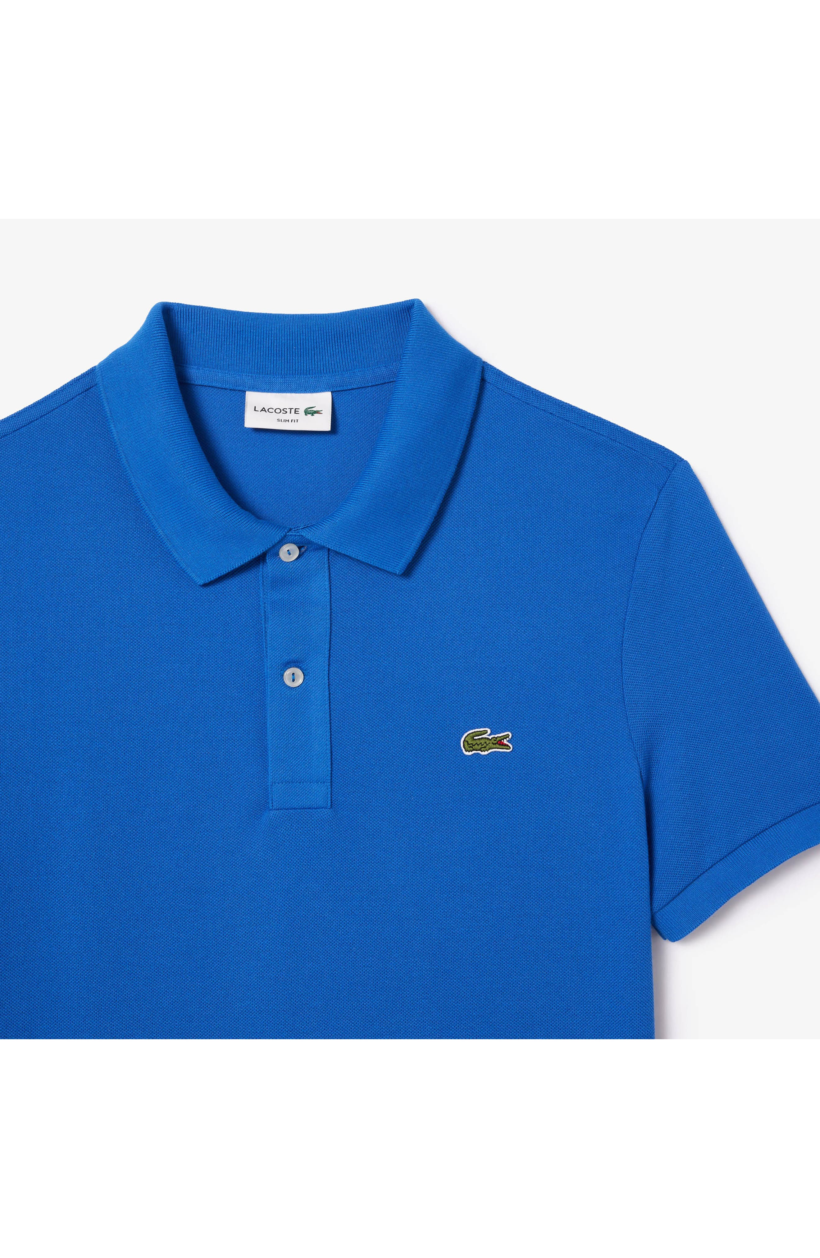 Slim Fit Piqué Polo - 5
