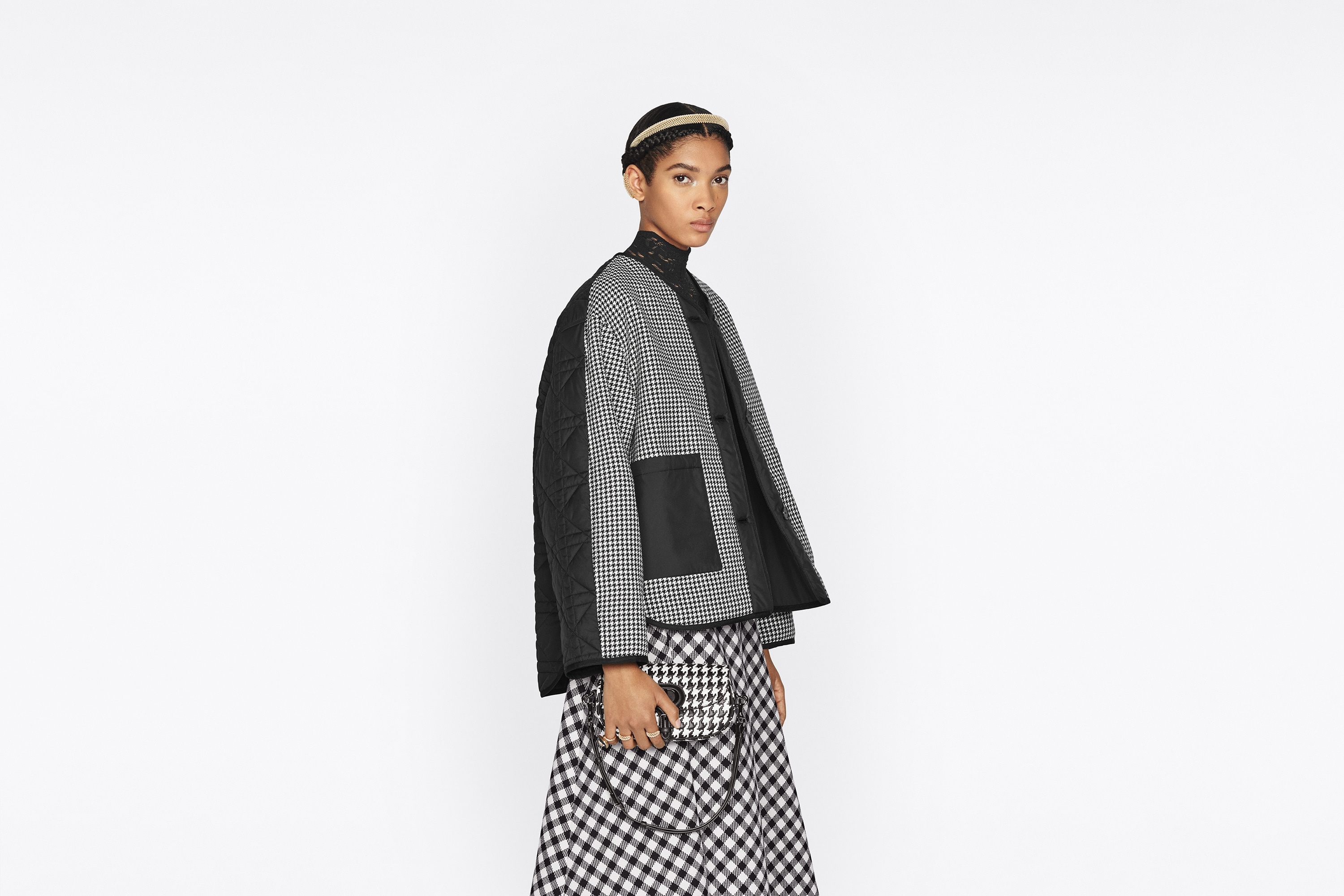 Peacoat with Macrocannage Paneling - 7